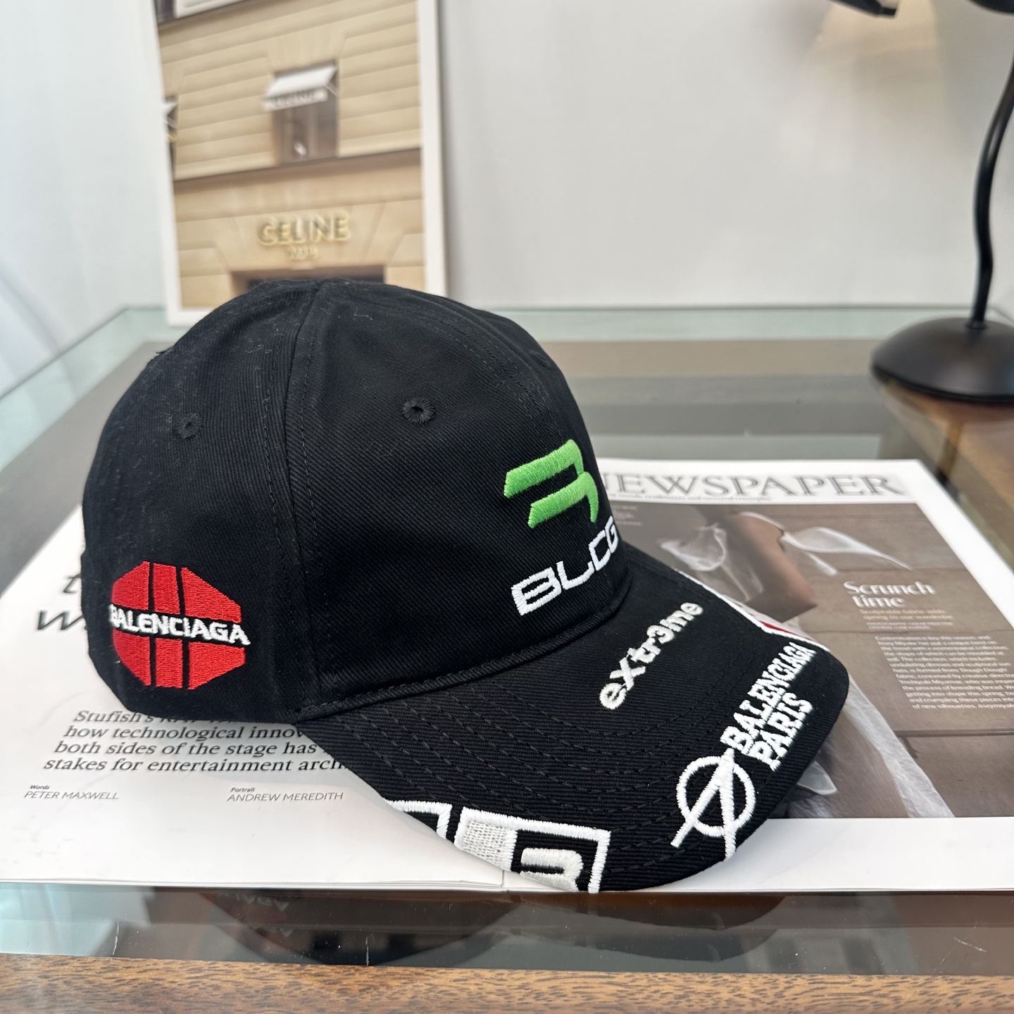Balenciaga 新品Balenciaga 巴黎世家字母新款棒球帽