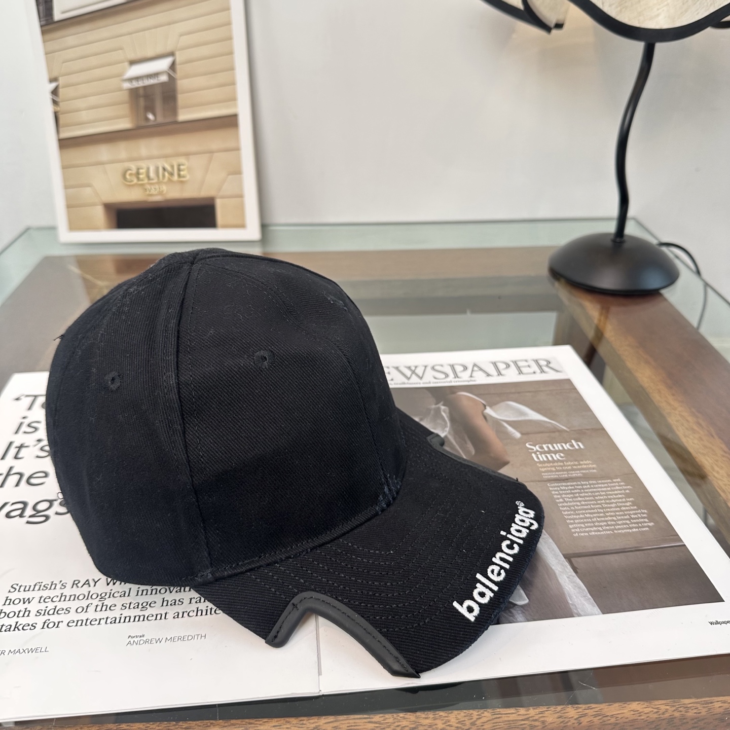 Balenciaga 新品Balenciaga 巴黎世家字母新款棒球帽