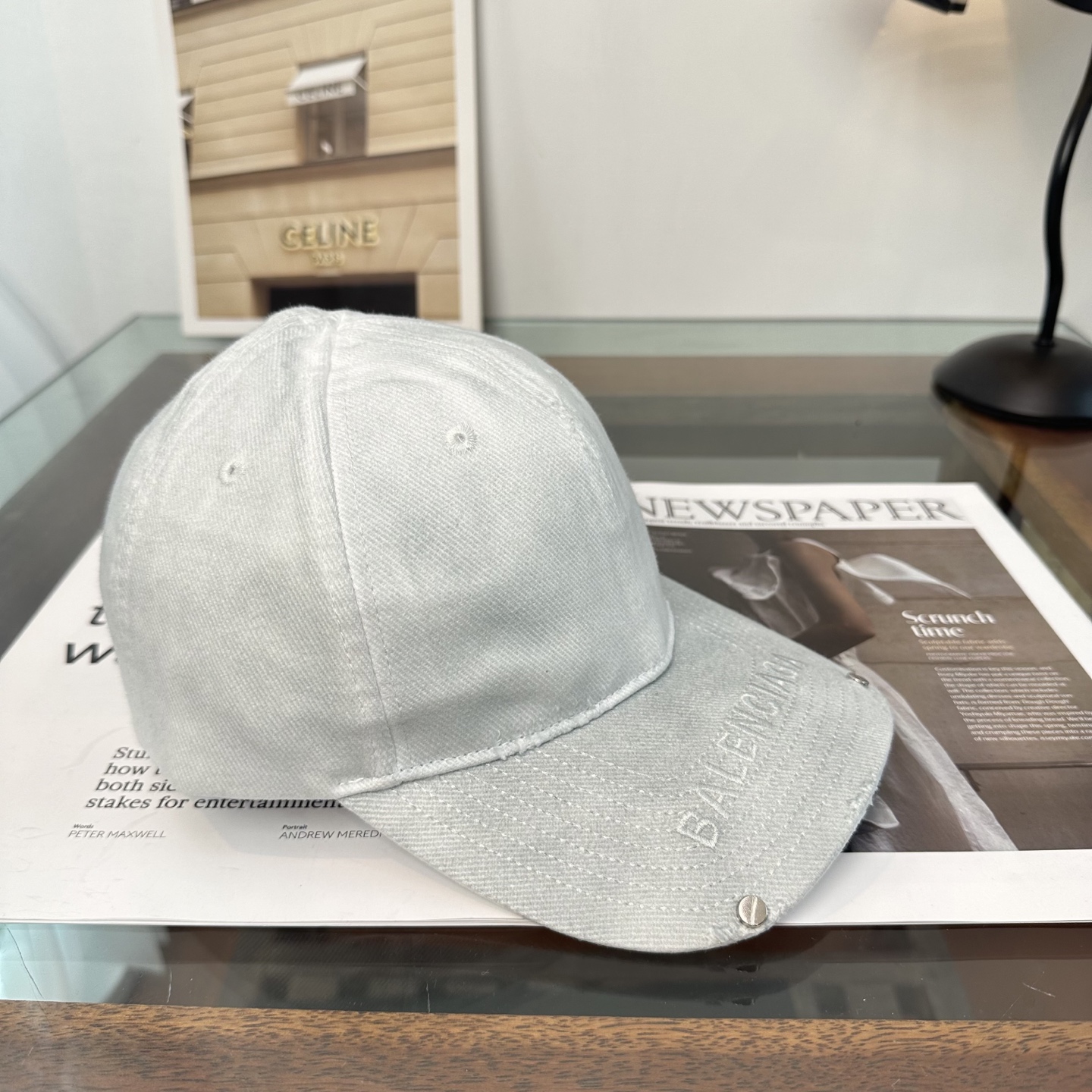 Balenciaga 新品Balenciaga 巴黎世家字母新款棒球帽