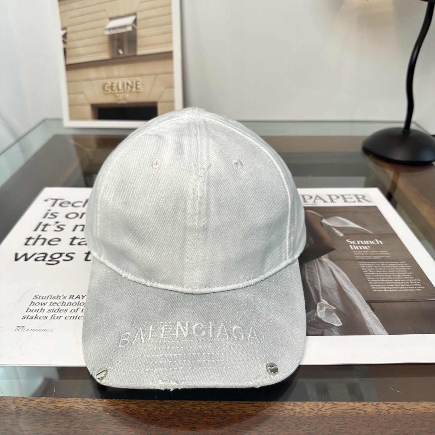Balenciaga 新品Balenciaga 巴黎世家字母新款棒球帽