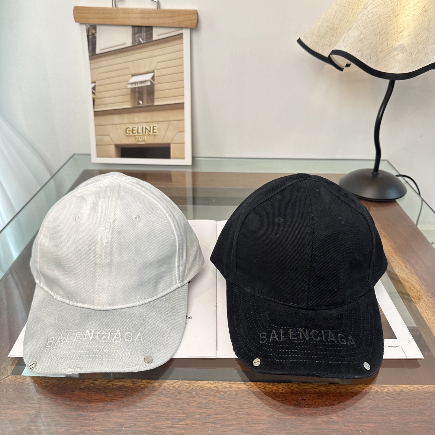 Balenciaga 新品Balenciaga 巴黎世家字母新款棒球帽