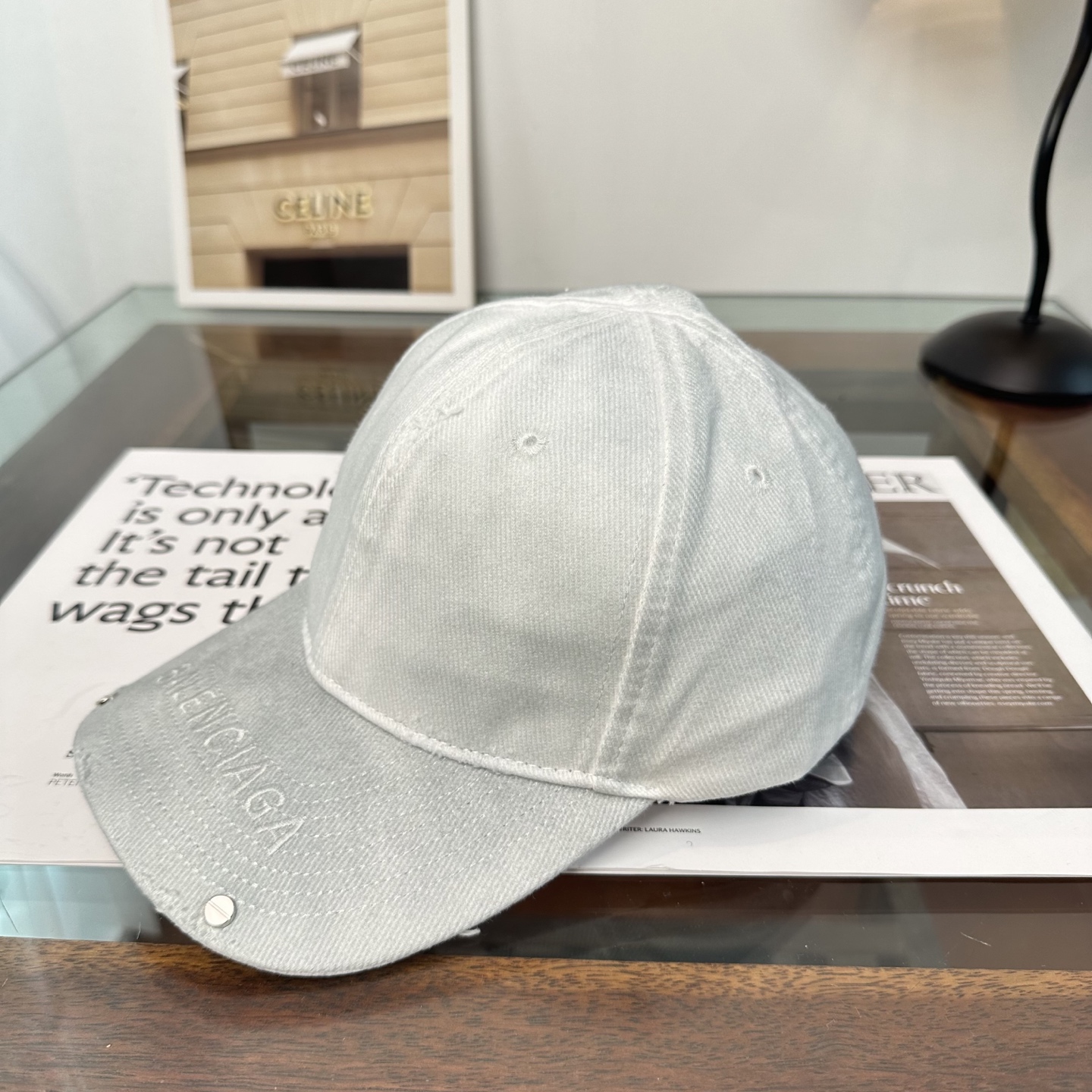 新品Balenciaga 巴黎世家字母新款棒球帽现货秒发🧢简约时尚超级无敌好看的帽子！情侣款！