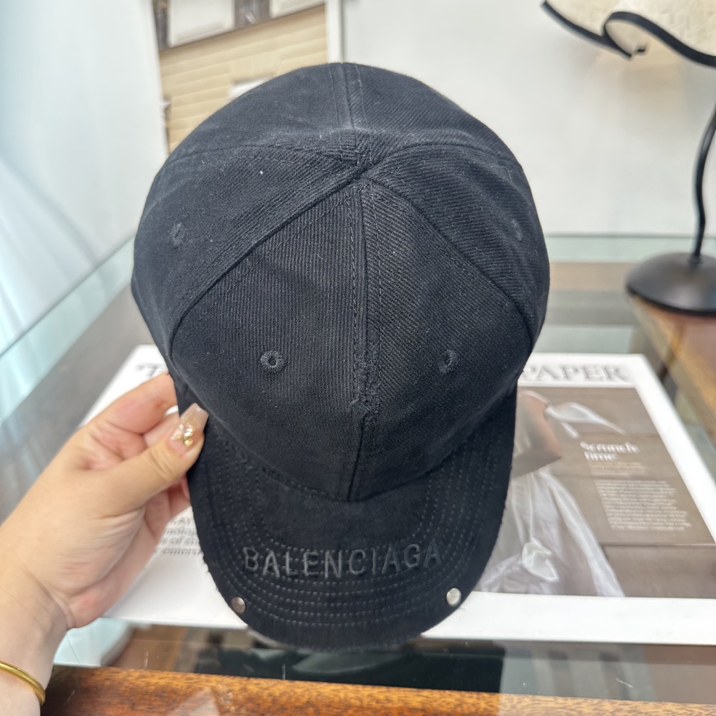 新品Balenciaga 巴黎世家字母新款棒球帽现货秒发🧢简约时尚超级无敌好看的帽子！情侣款！