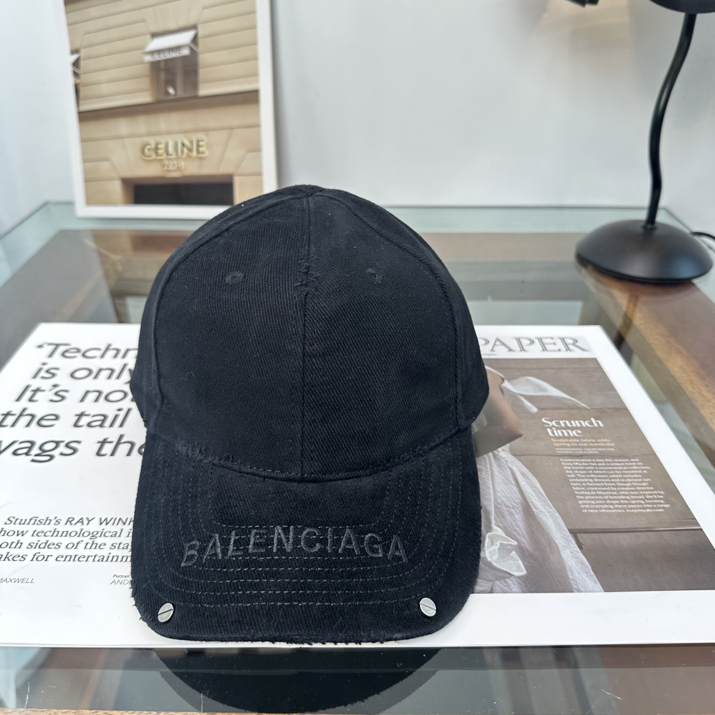 Balenciaga 新品Balenciaga 巴黎世家字母新款棒球帽