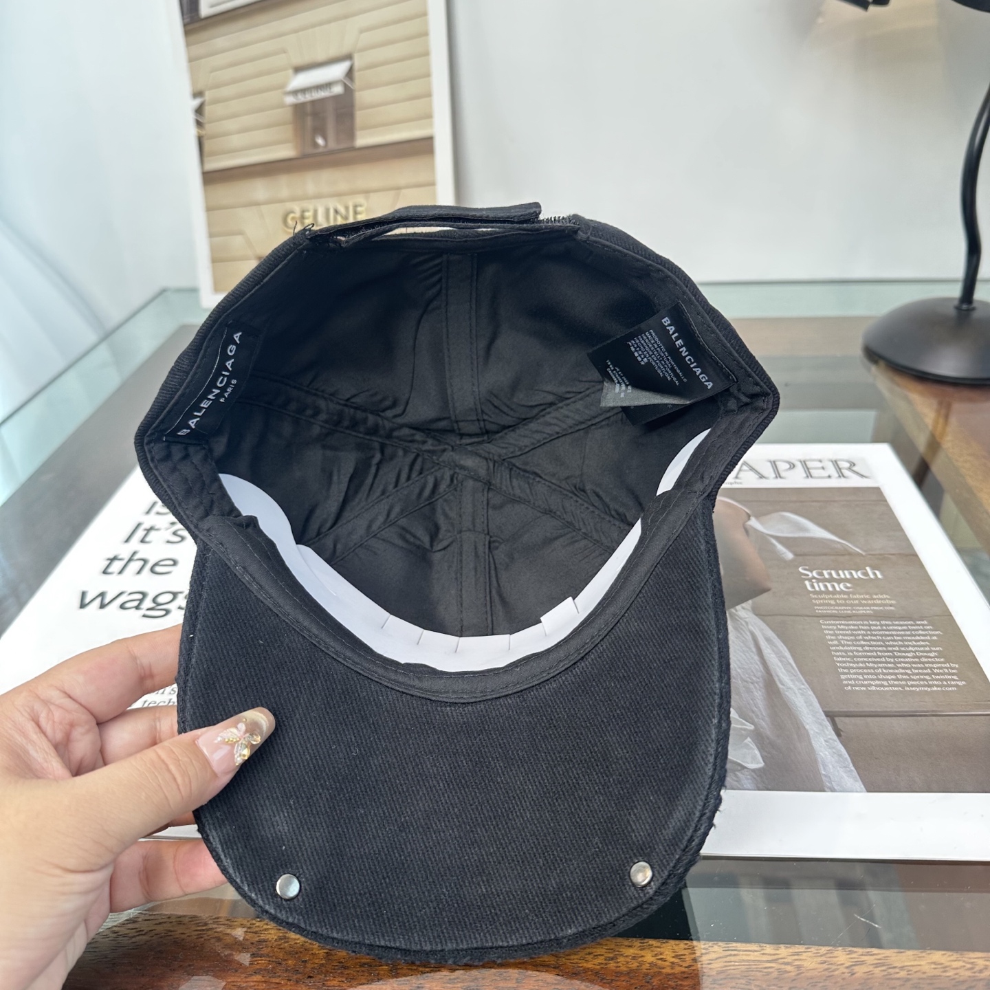 新品Balenciaga 巴黎世家字母新款棒球帽现货秒发🧢简约时尚超级无敌好看的帽子！情侣款！