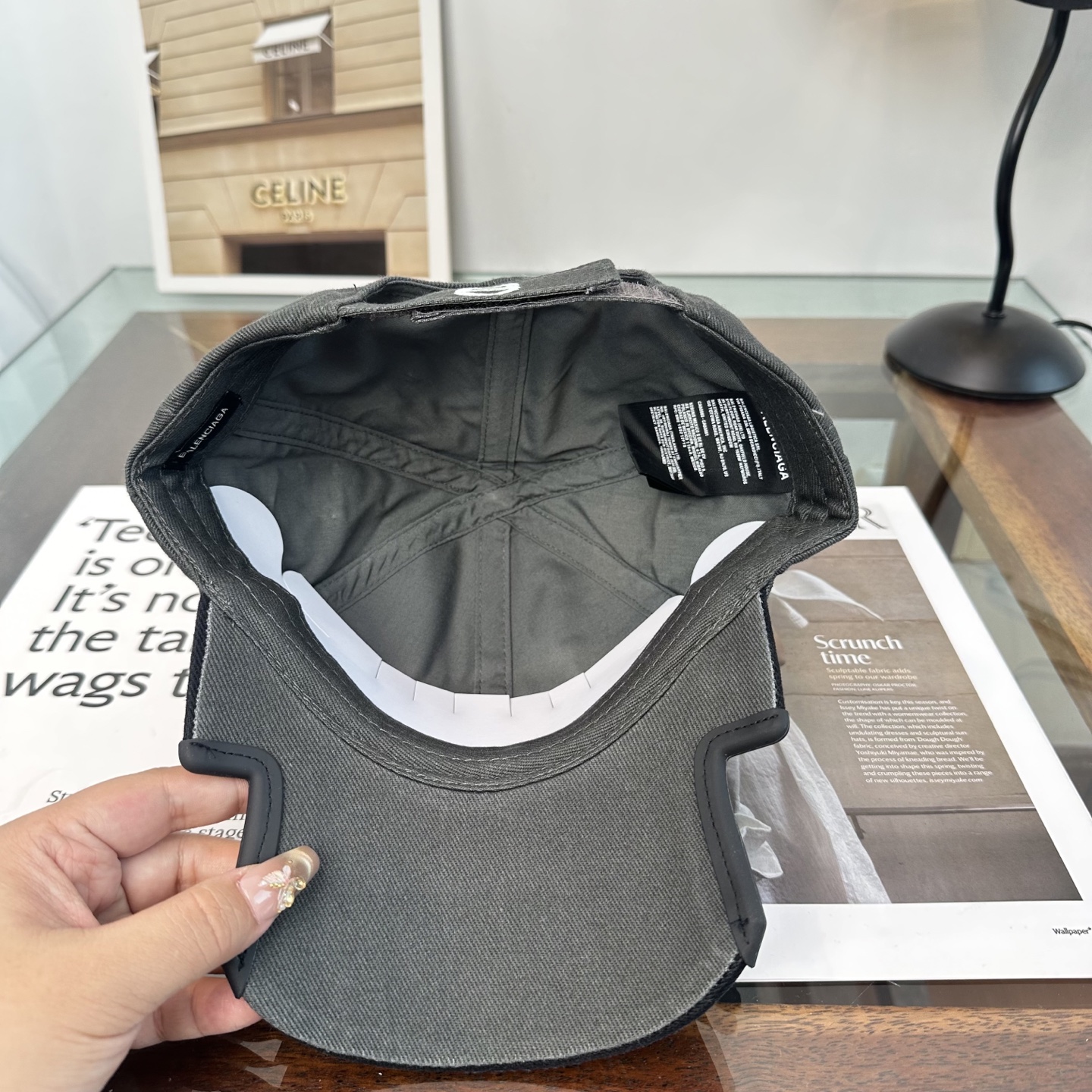 新品Balenciaga 巴黎世家字母新款棒球帽现货秒发🧢简约时尚超级无敌好看的帽子！情侣款！