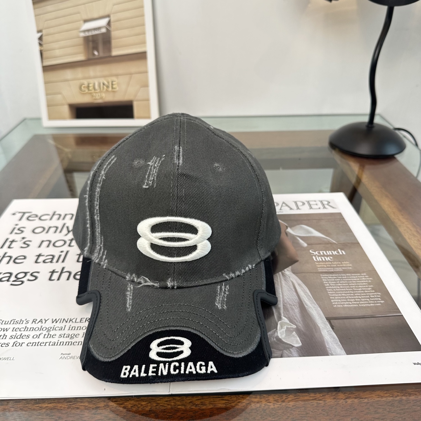 Balenciaga 新品Balenciaga 巴黎世家字母新款棒球帽
