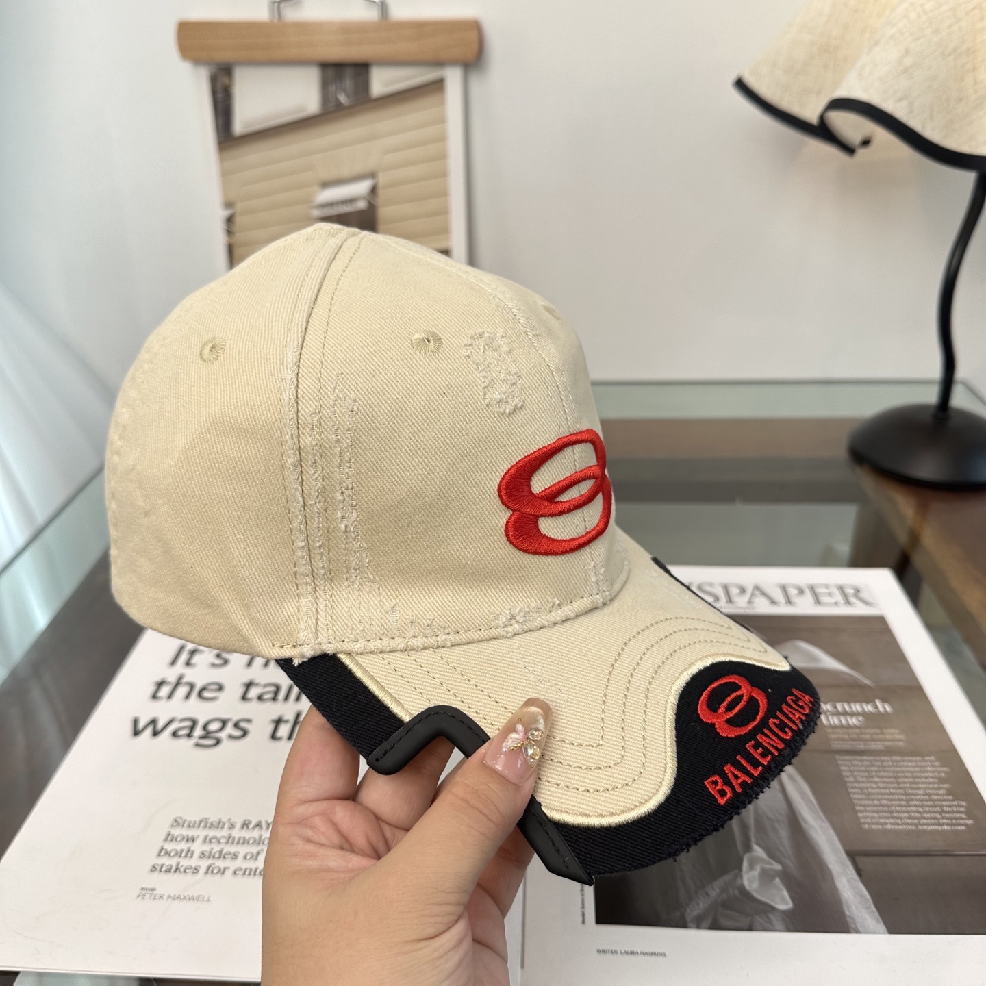 Balenciaga 新品Balenciaga 巴黎世家字母新款棒球帽
