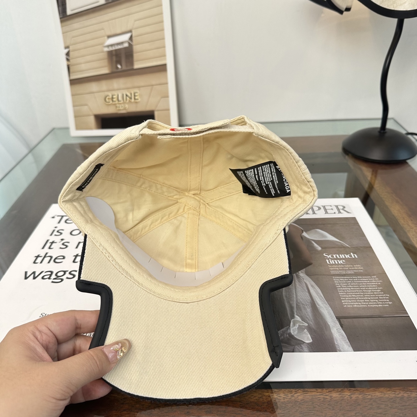 新品Balenciaga 巴黎世家字母新款棒球帽现货秒发🧢简约时尚超级无敌好看的帽子！情侣款！