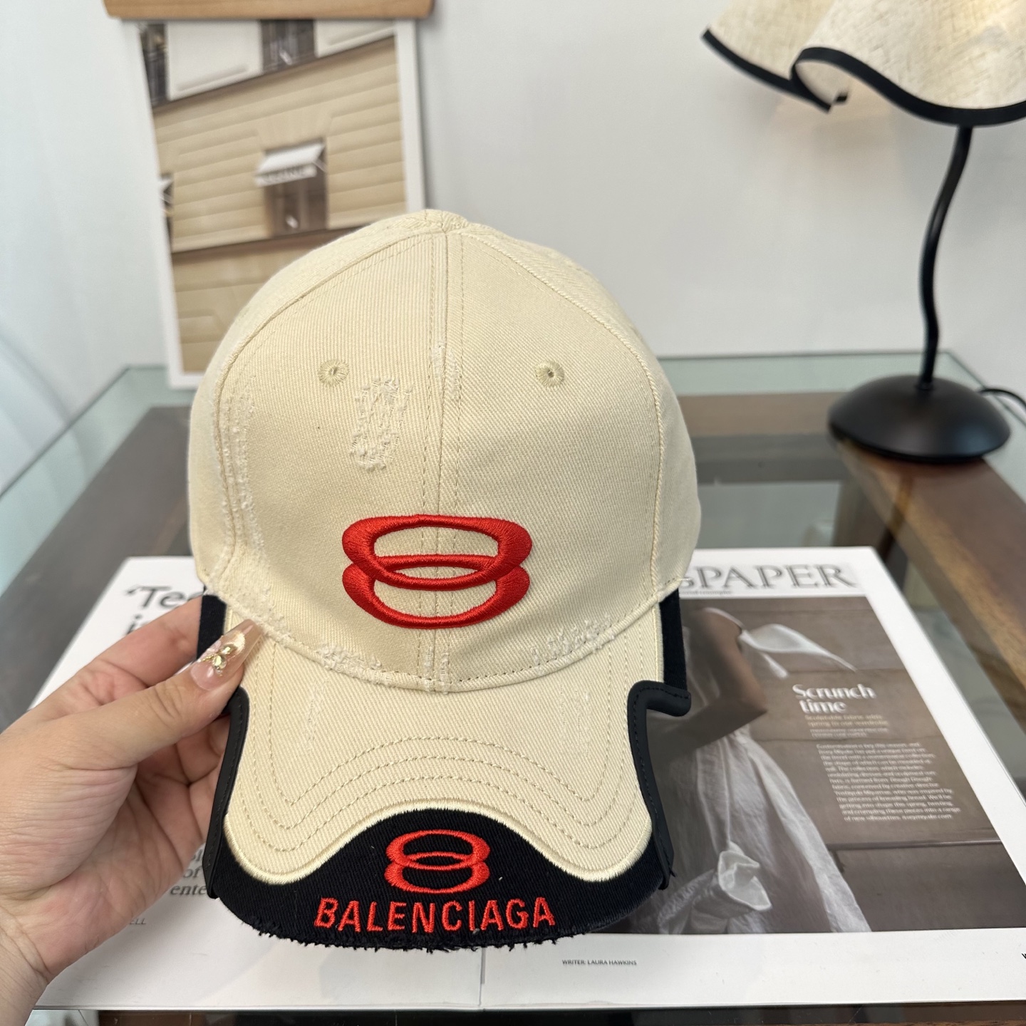 Balenciaga 新品Balenciaga 巴黎世家字母新款棒球帽