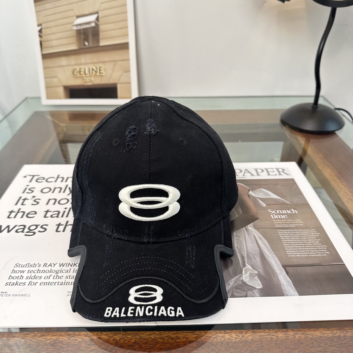 Balenciaga 新品Balenciaga 巴黎世家字母新款棒球帽