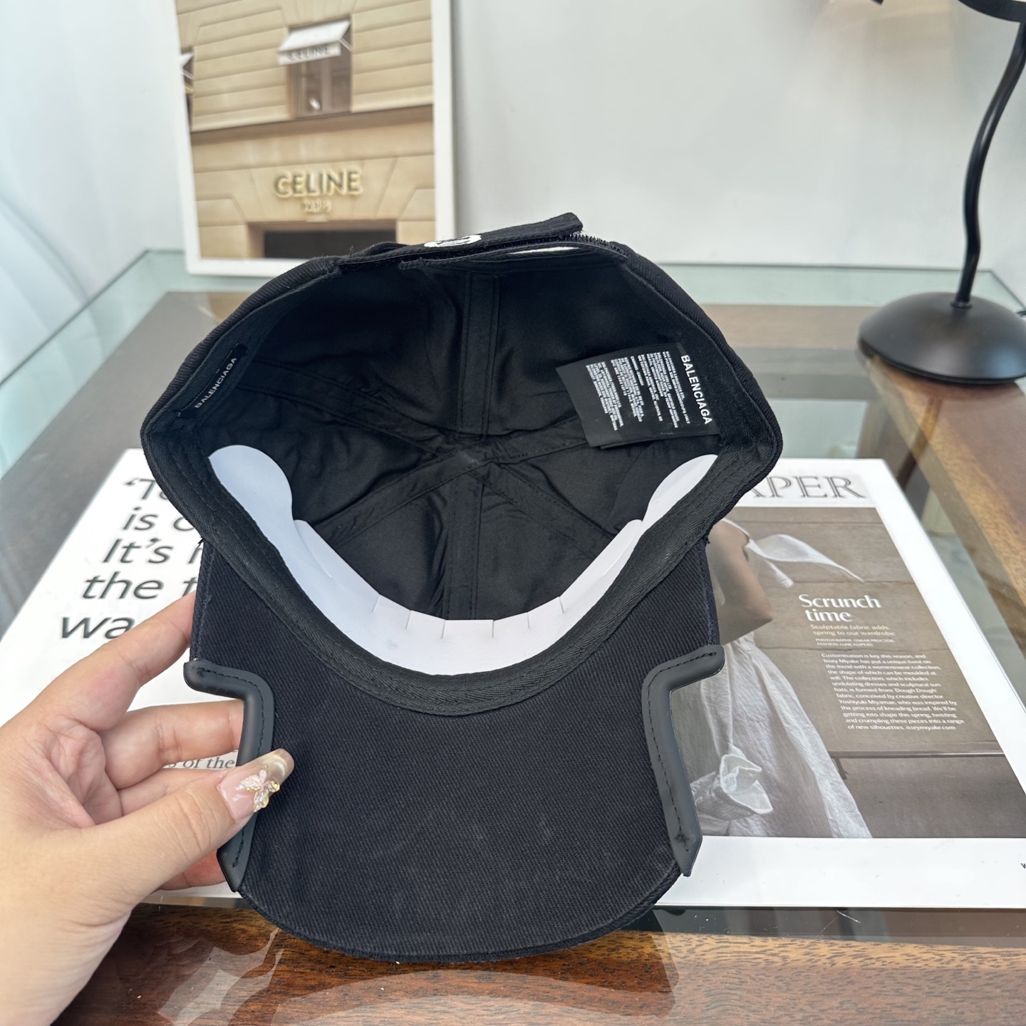 新品Balenciaga 巴黎世家字母新款棒球帽现货秒发🧢简约时尚超级无敌好看的帽子！情侣款！