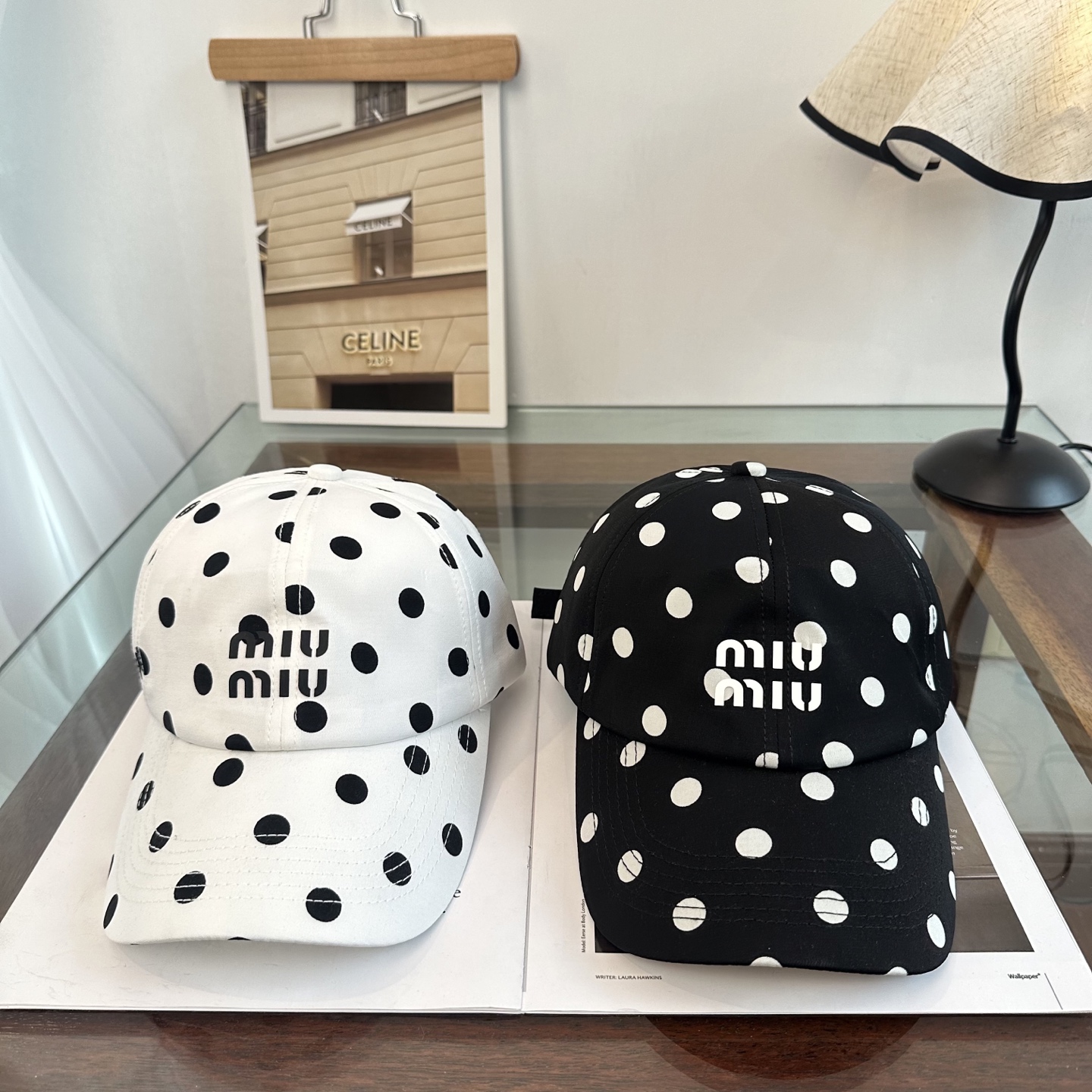 谬谬miumiu 原单 新款棒球帽，正品开模订制，原版做工细致质量超赞！
