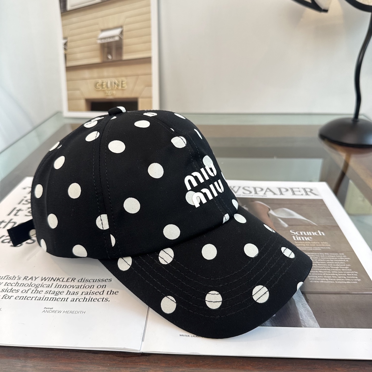 谬谬miumiu 原单 新款棒球帽，正品开模订制，原版做工细致质量超赞！