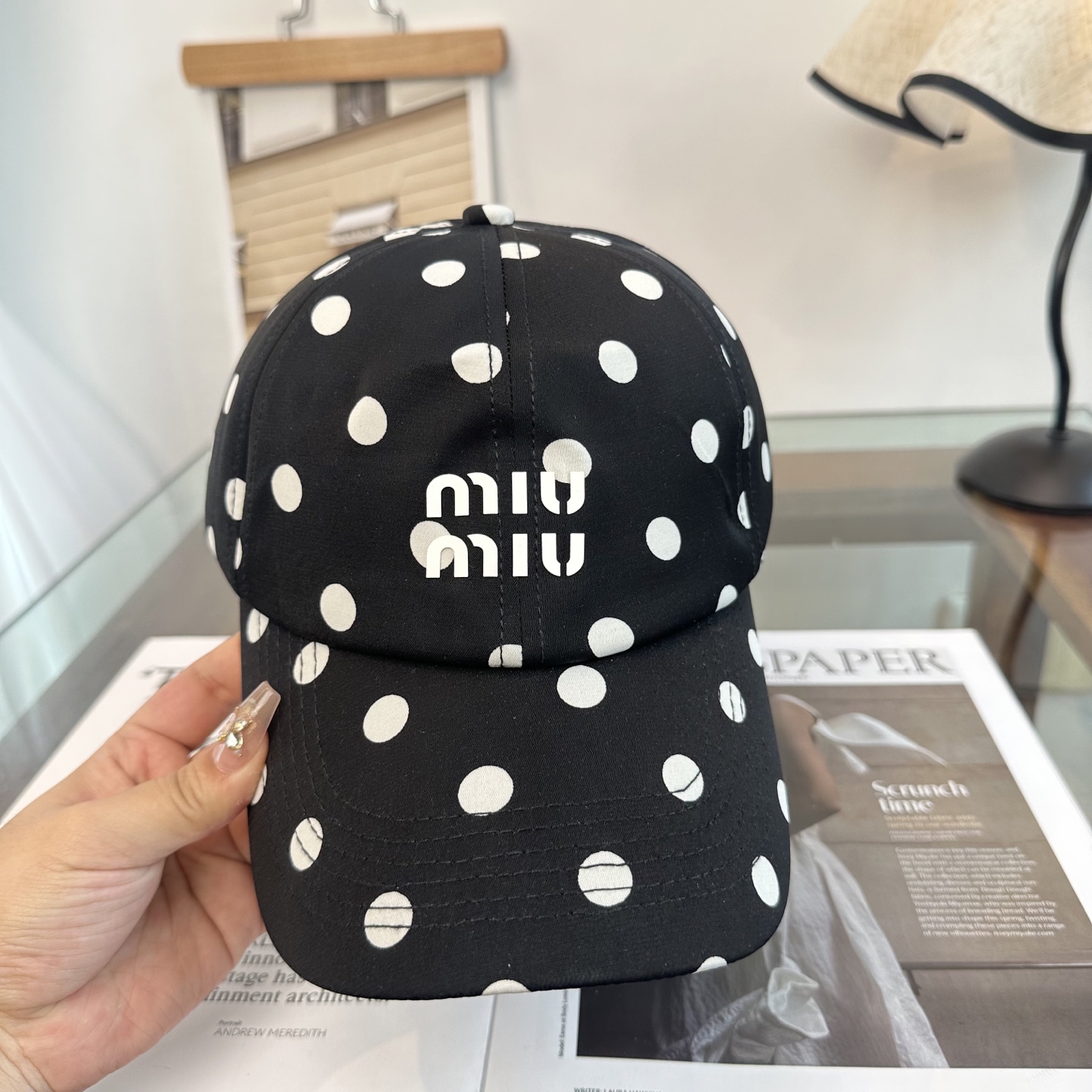谬谬miumiu 原单 新款棒球帽，正品开模订制，原版做工细致质量超赞！