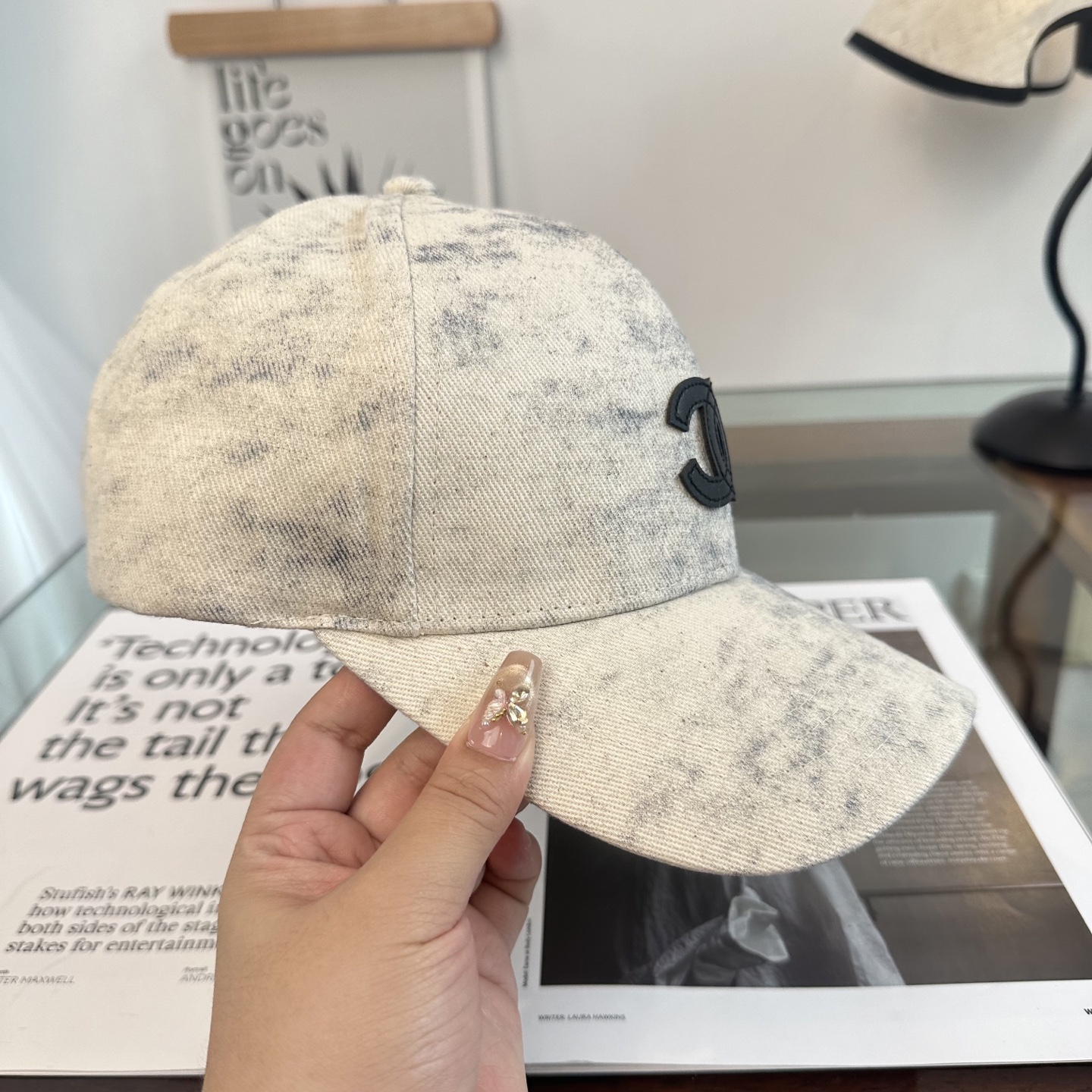 CHANEL香奈儿 新款双Clogo棒球帽，新款出货，大牌款超好搭配，赶紧入手！