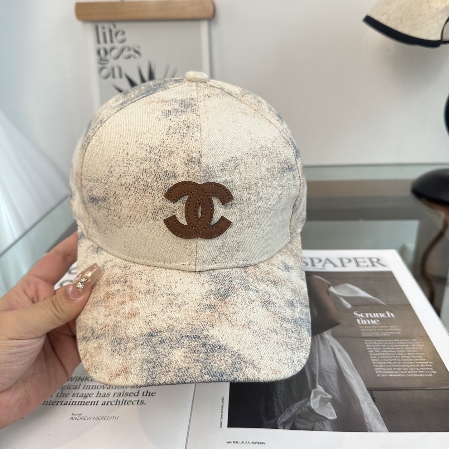 CHANEL香奈儿 新款双Clogo棒球帽，新款出货，大牌款超好搭配，赶紧入手！