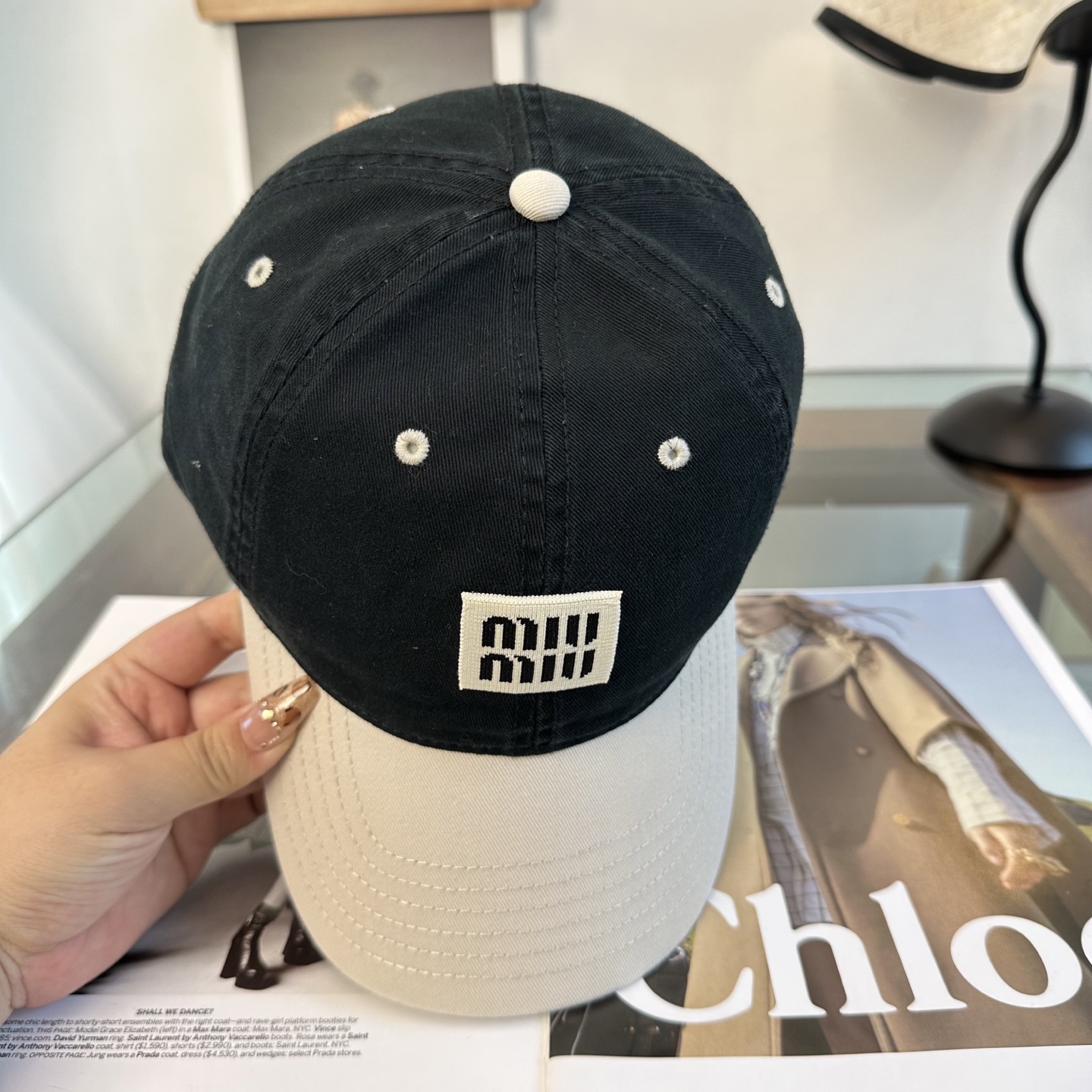 谬谬miumiu 原单 新款棒球帽，正品开模订制，原版做工细致质量超赞！