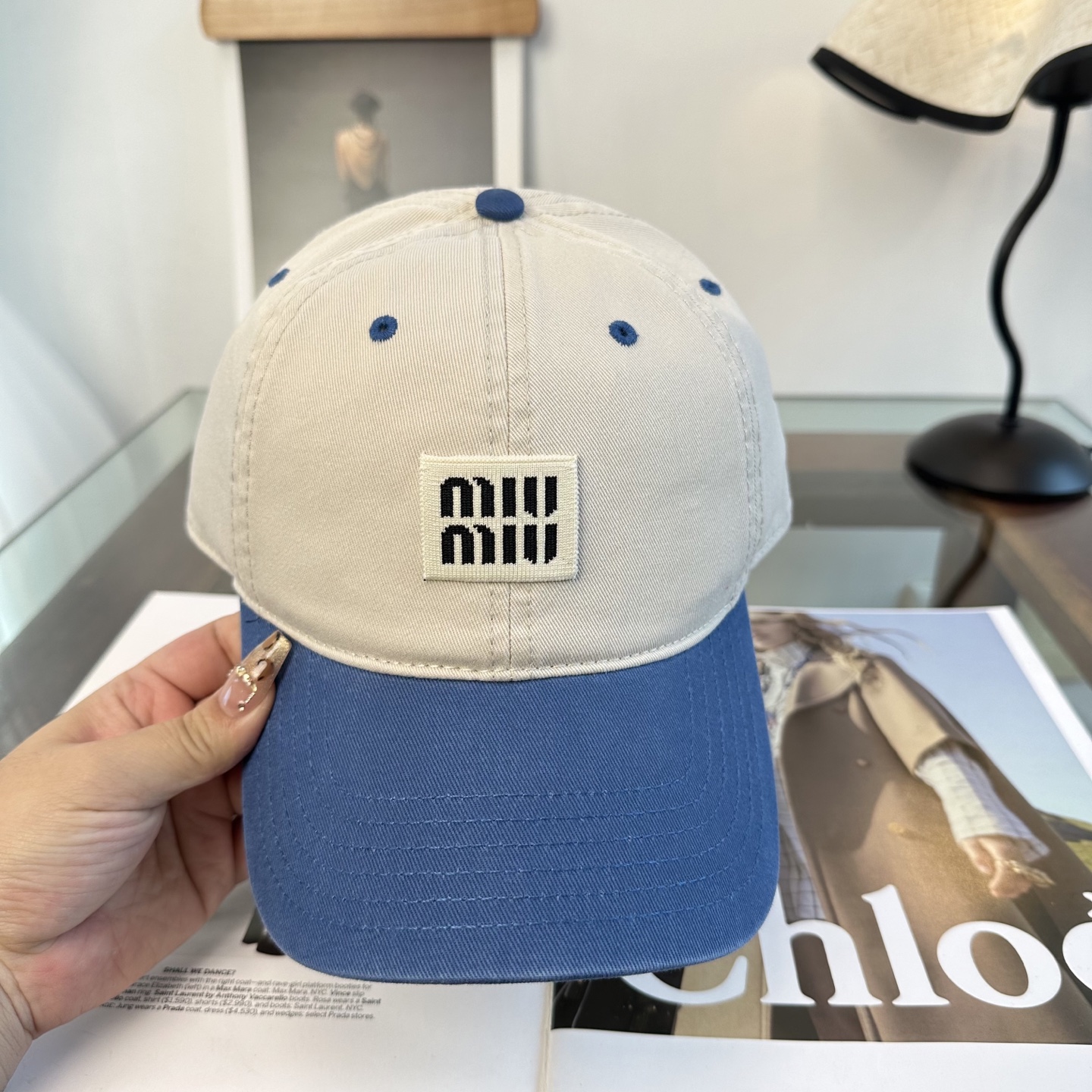 谬谬miumiu 原单 新款棒球帽，正品开模订制，原版做工细致质量超赞！