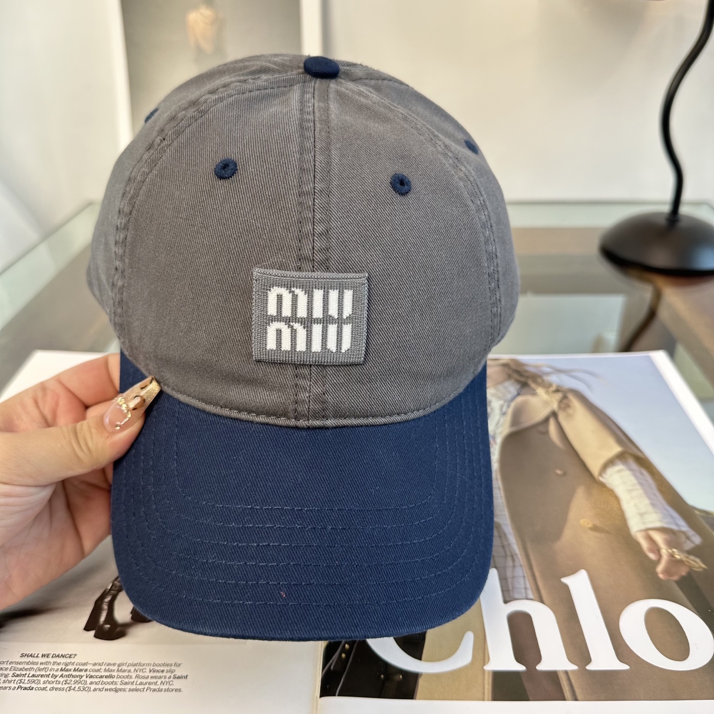 谬谬miumiu 原单 新款棒球帽，正品开模订制，原版做工细致质量超赞！