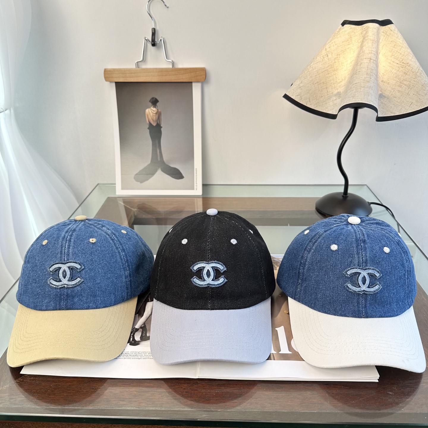 CHANEL香奈儿 新款双Clogo棒球帽，新款出货，大牌款超好搭配，赶紧入手！