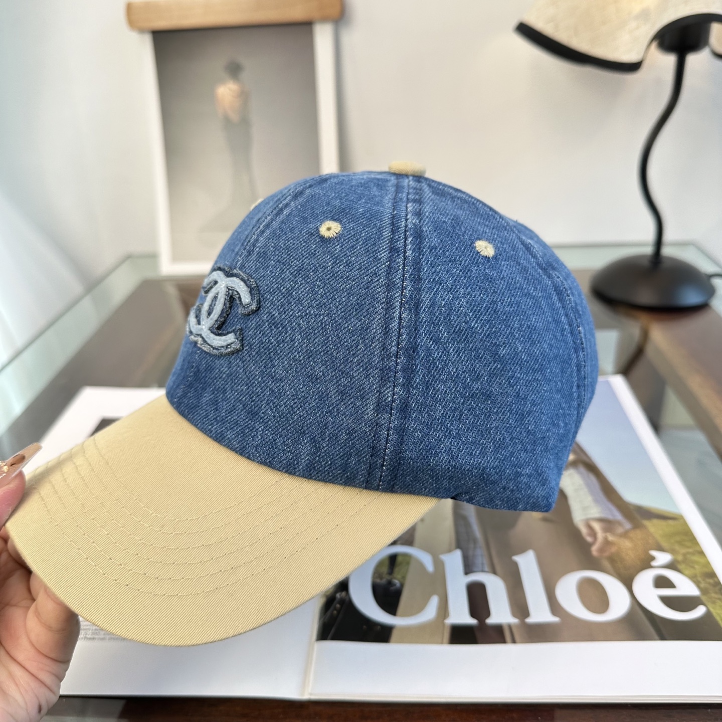 CHANEL香奈儿 新款双Clogo棒球帽，新款出货，大牌款超好搭配，赶紧入手！