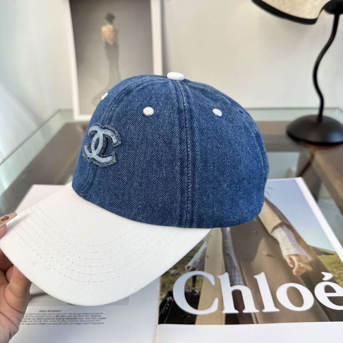 CHANEL香奈儿 新款双Clogo棒球帽，新款出货，大牌款超好搭配，赶紧入手！