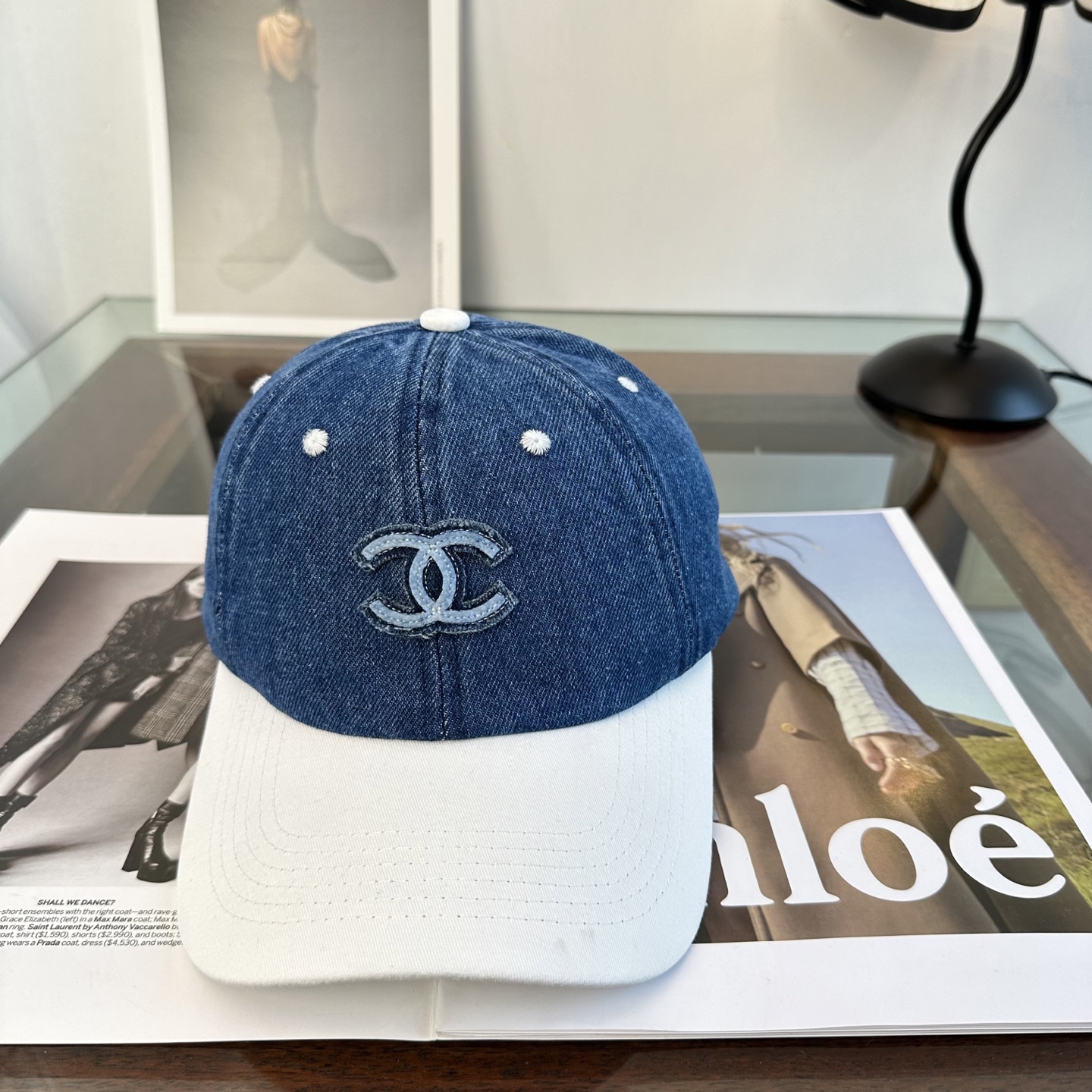 CHANEL香奈儿 新款双Clogo棒球帽，新款出货，大牌款超好搭配，赶紧入手！
