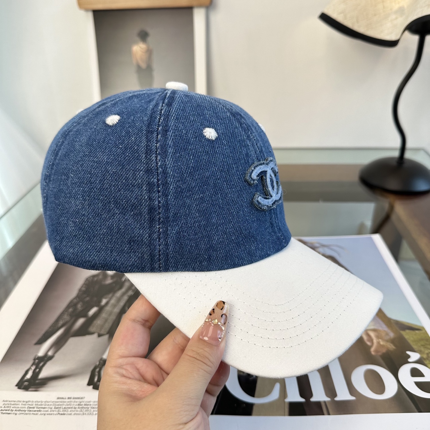 CHANEL香奈儿 新款双Clogo棒球帽，新款出货，大牌款超好搭配，赶紧入手！