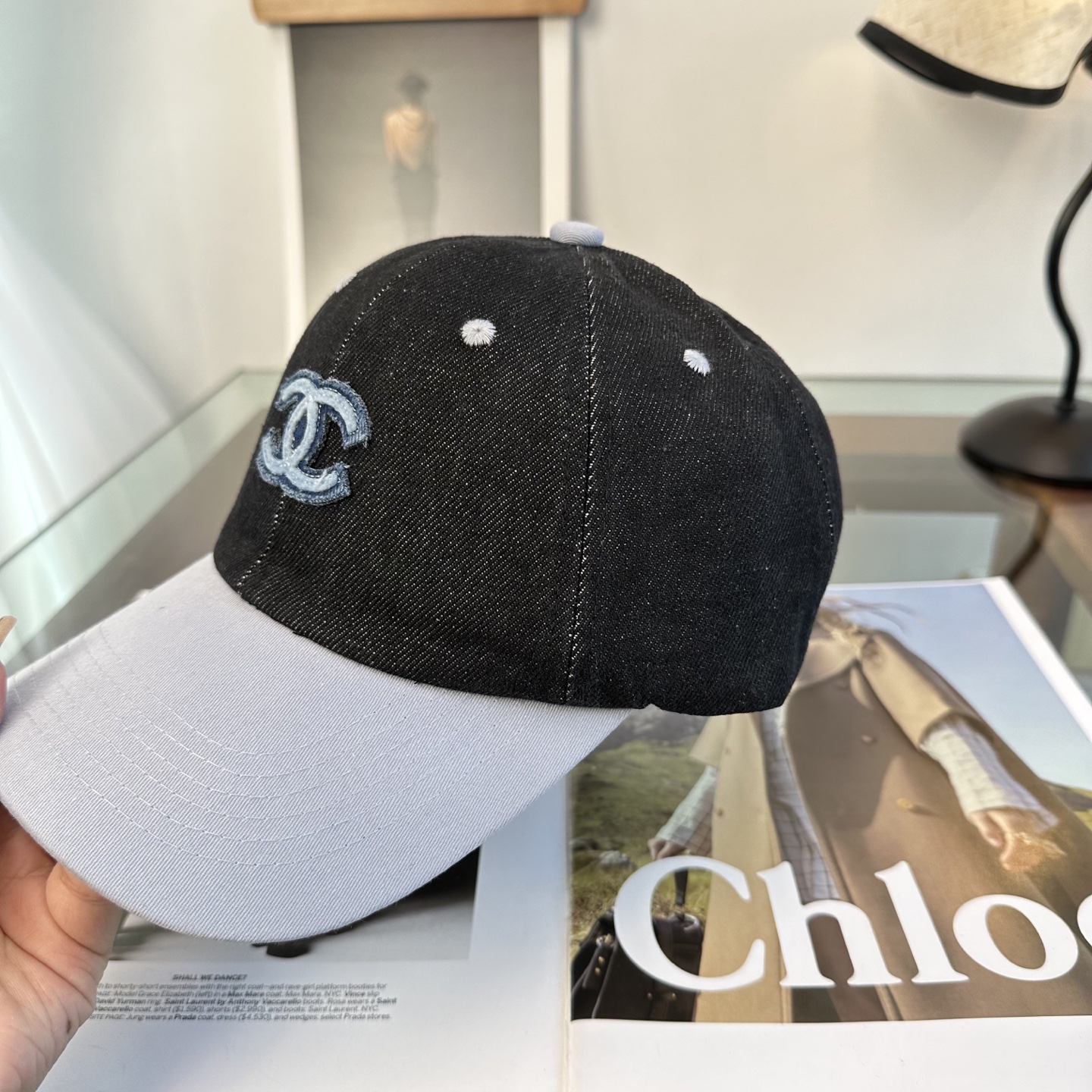 CHANEL香奈儿 新款双Clogo棒球帽，新款出货，大牌款超好搭配，赶紧入手！