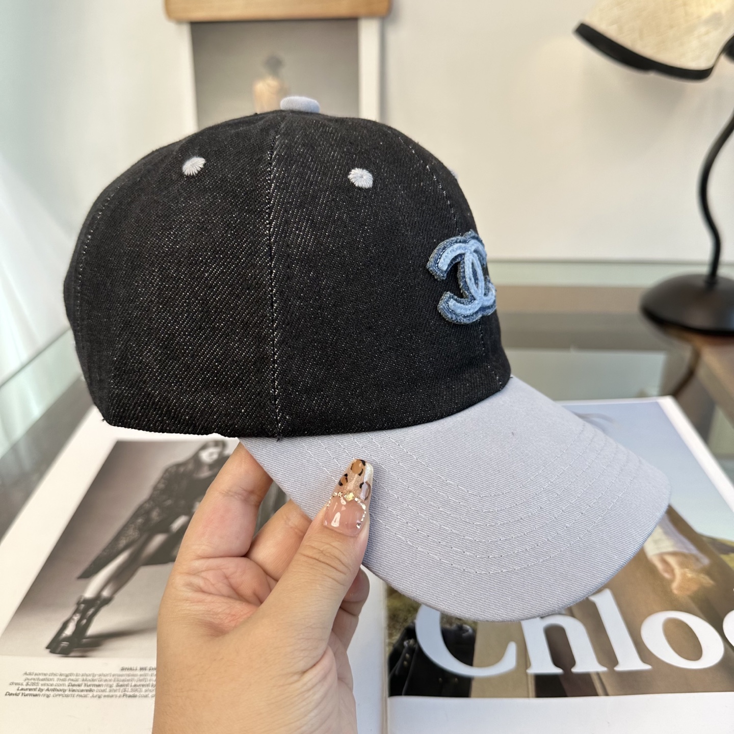 CHANEL香奈儿 新款双Clogo棒球帽，新款出货，大牌款超好搭配，赶紧入手！