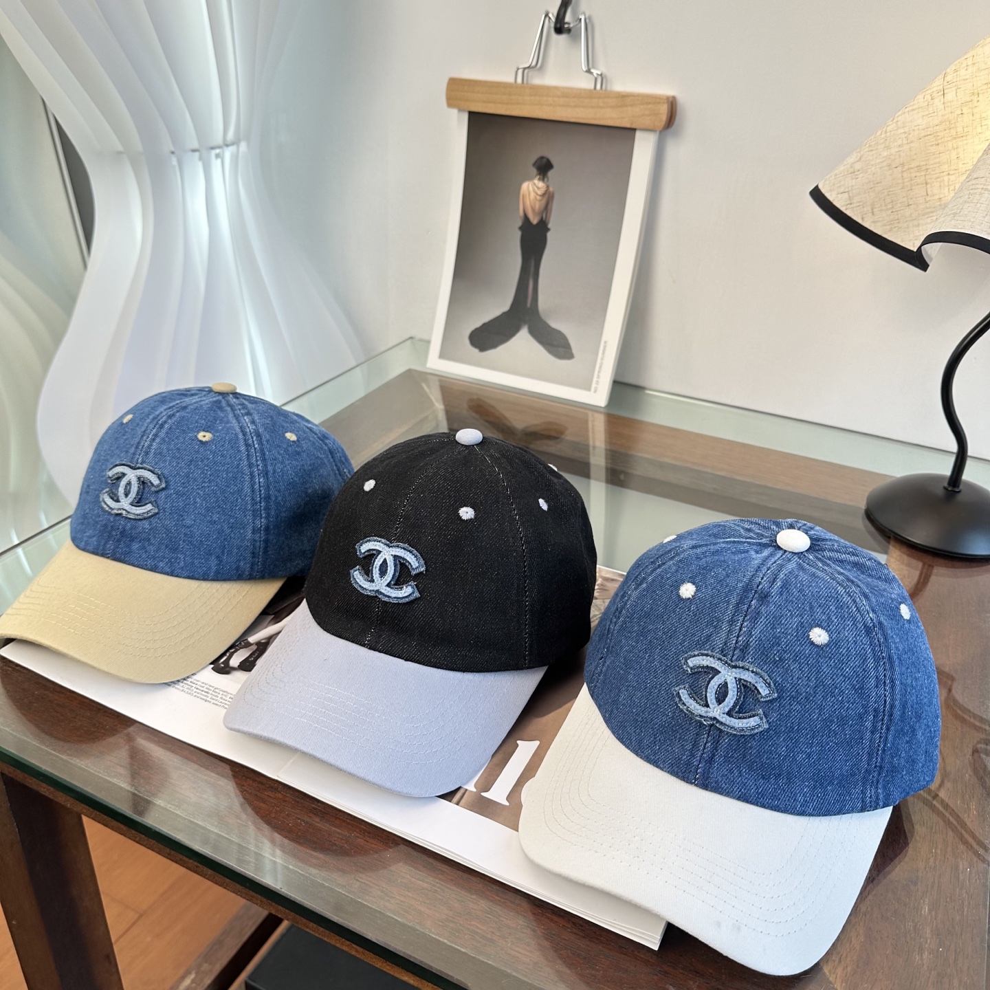 CHANEL香奈儿 新款双Clogo棒球帽，新款出货，大牌款超好搭配，赶紧入手！