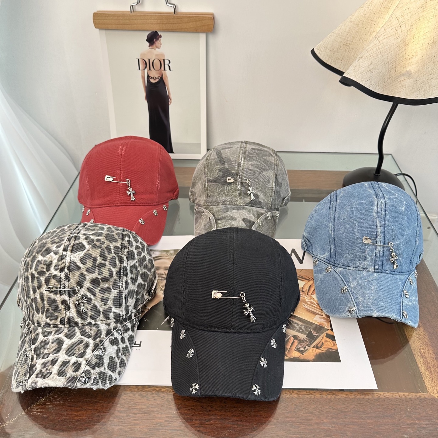 Chrome hearts 克罗心 新款十字架 高品质棒球帽，高端定制版！网红时尚博主同款！墙裂推荐！质