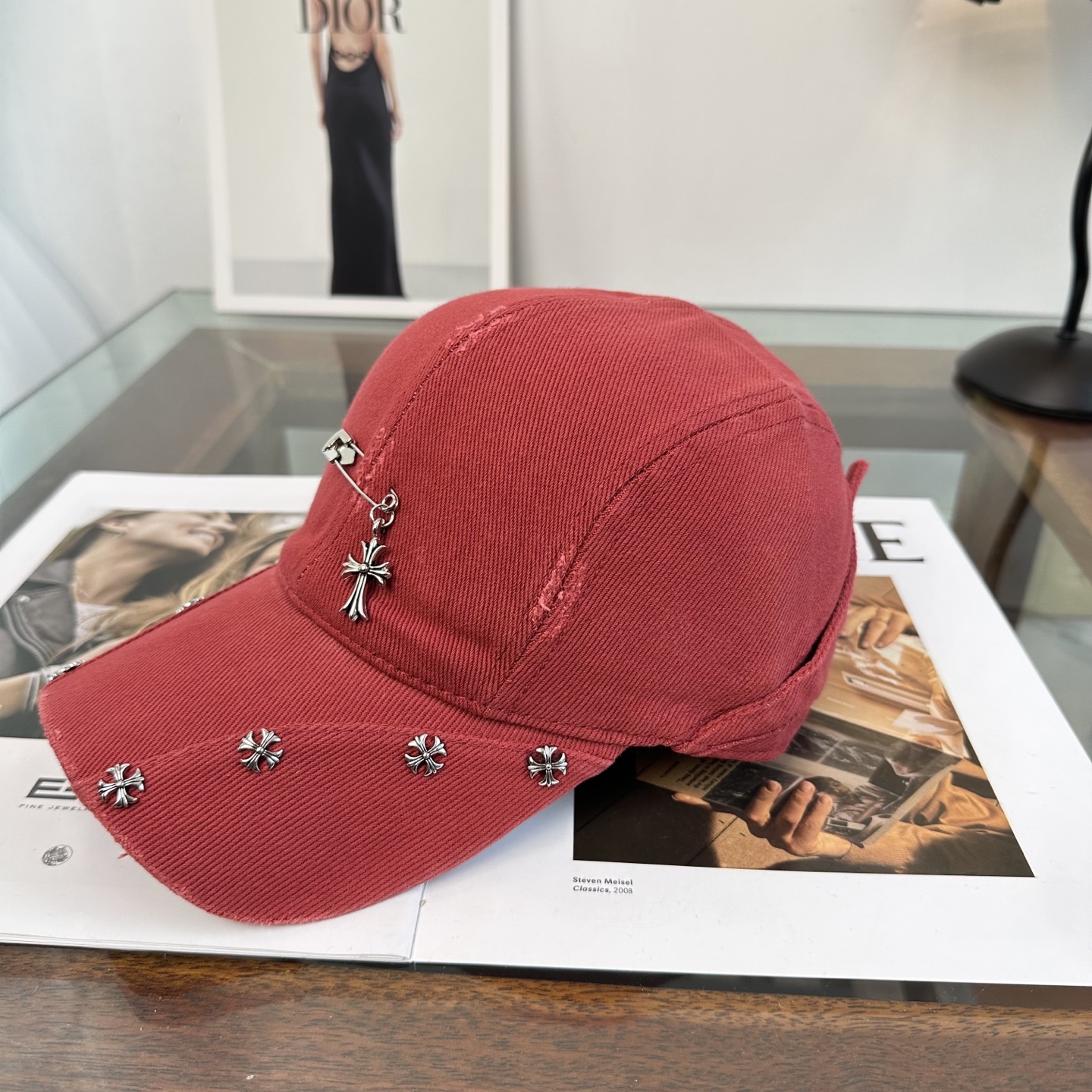 Chrome hearts 克罗心 新款十字架 高品质棒球帽，高端定制版！网红时尚博主同款！墙裂推荐！质