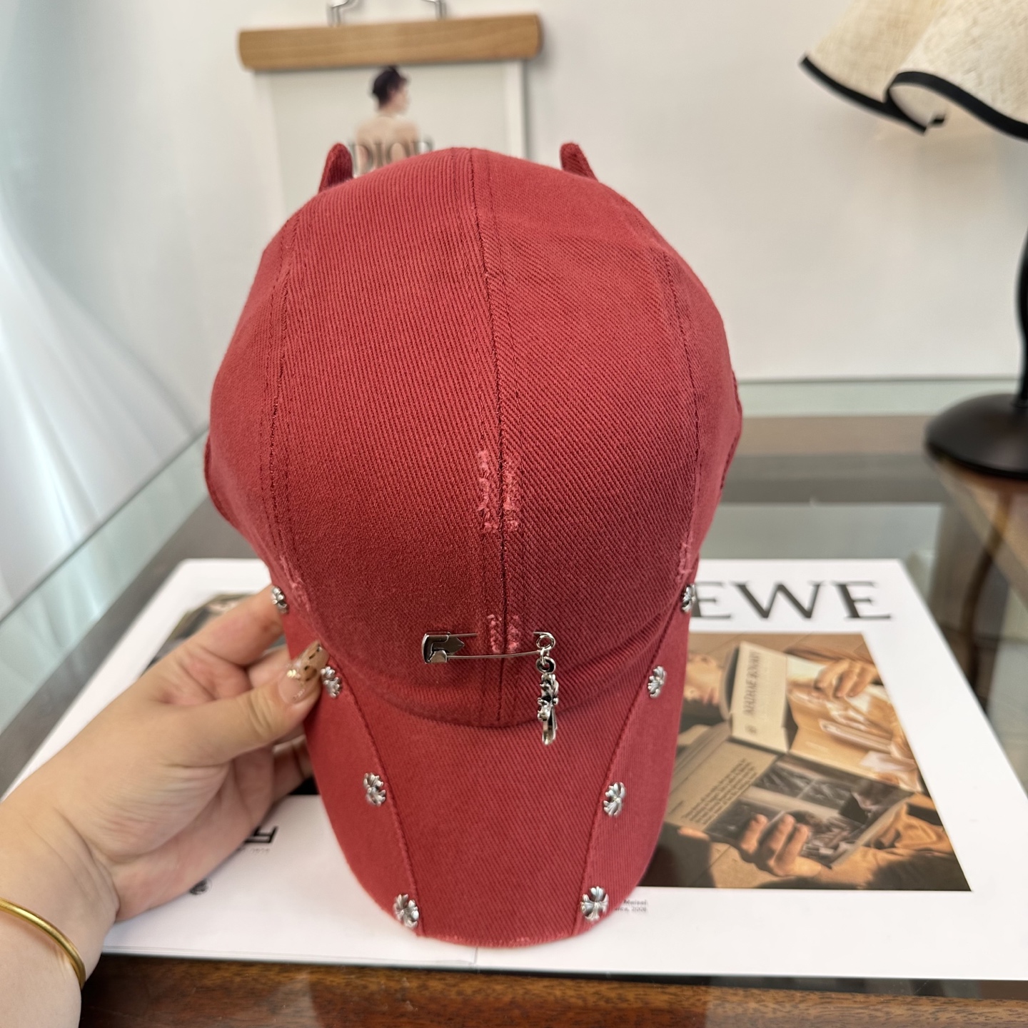 Chrome hearts 克罗心 新款十字架 高品质棒球帽，高端定制版！网红时尚博主同款！墙裂推荐！质