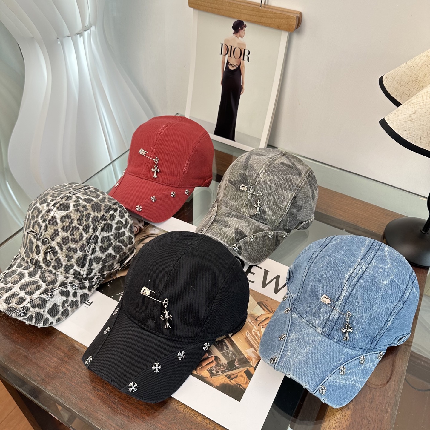 Chrome hearts 克罗心 新款十字架 高品质棒球帽，高端定制版！网红时尚博主同款！墙裂推荐！质