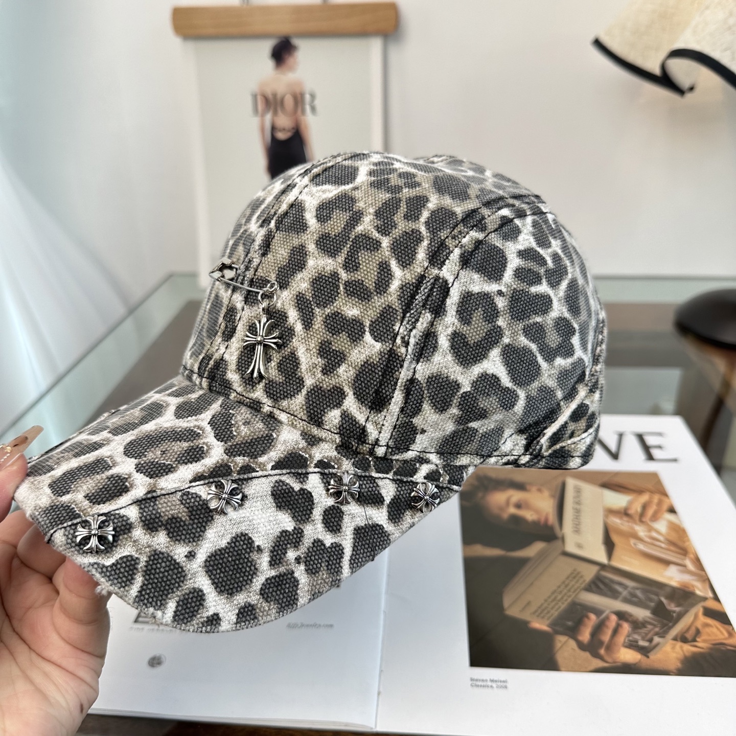 Chrome hearts 克罗心 新款十字架 高品质棒球帽，高端定制版！网红时尚博主同款！墙裂推荐！质