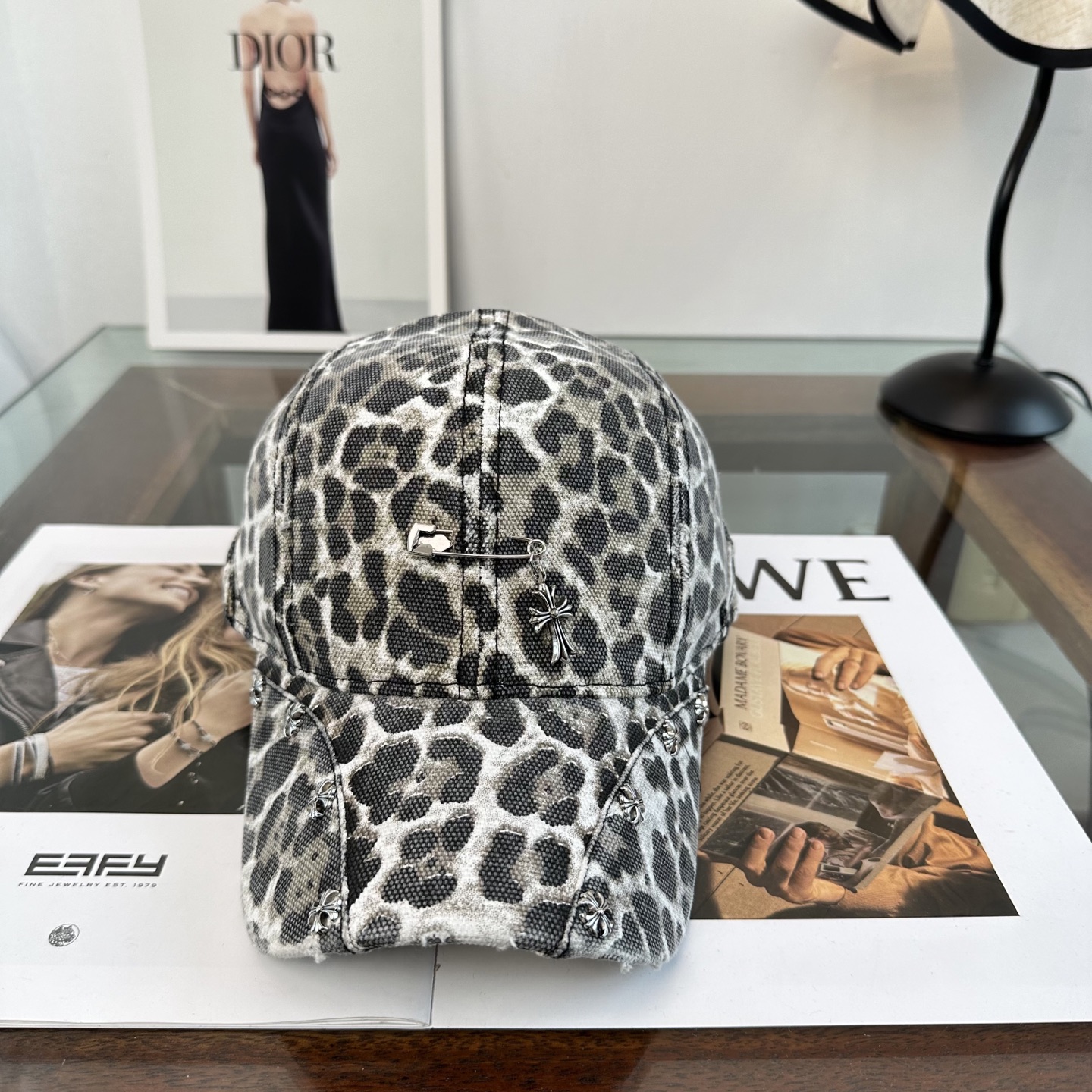 Chrome hearts 克罗心 新款十字架 高品质棒球帽，高端定制版！网红时尚博主同款！墙裂推荐！质