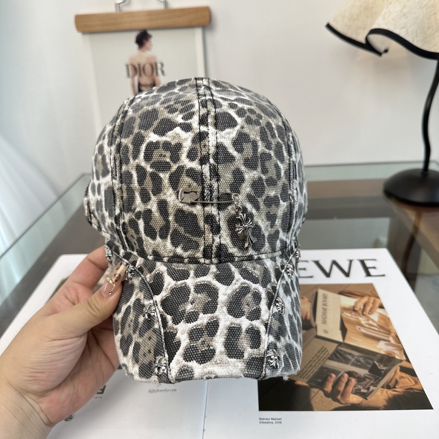 Chrome hearts 克罗心 新款十字架 高品质棒球帽，高端定制版！网红时尚博主同款！墙裂推荐！质