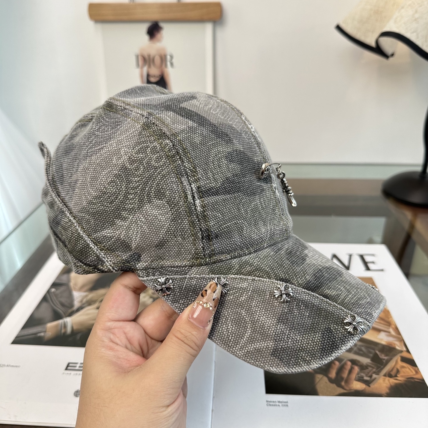 Chrome hearts 克罗心 新款十字架 高品质棒球帽，高端定制版！网红时尚博主同款！墙裂推荐！质