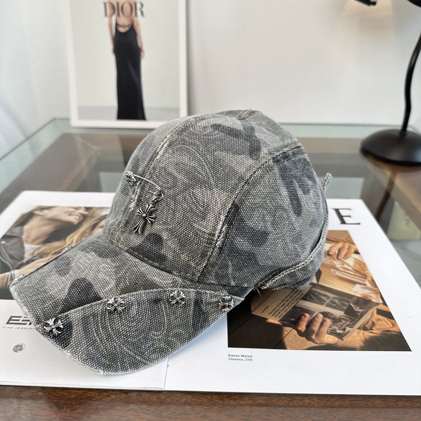 Chrome hearts 克罗心 新款十字架 高品质棒球帽，高端定制版！网红时尚博主同款！墙裂推荐！质