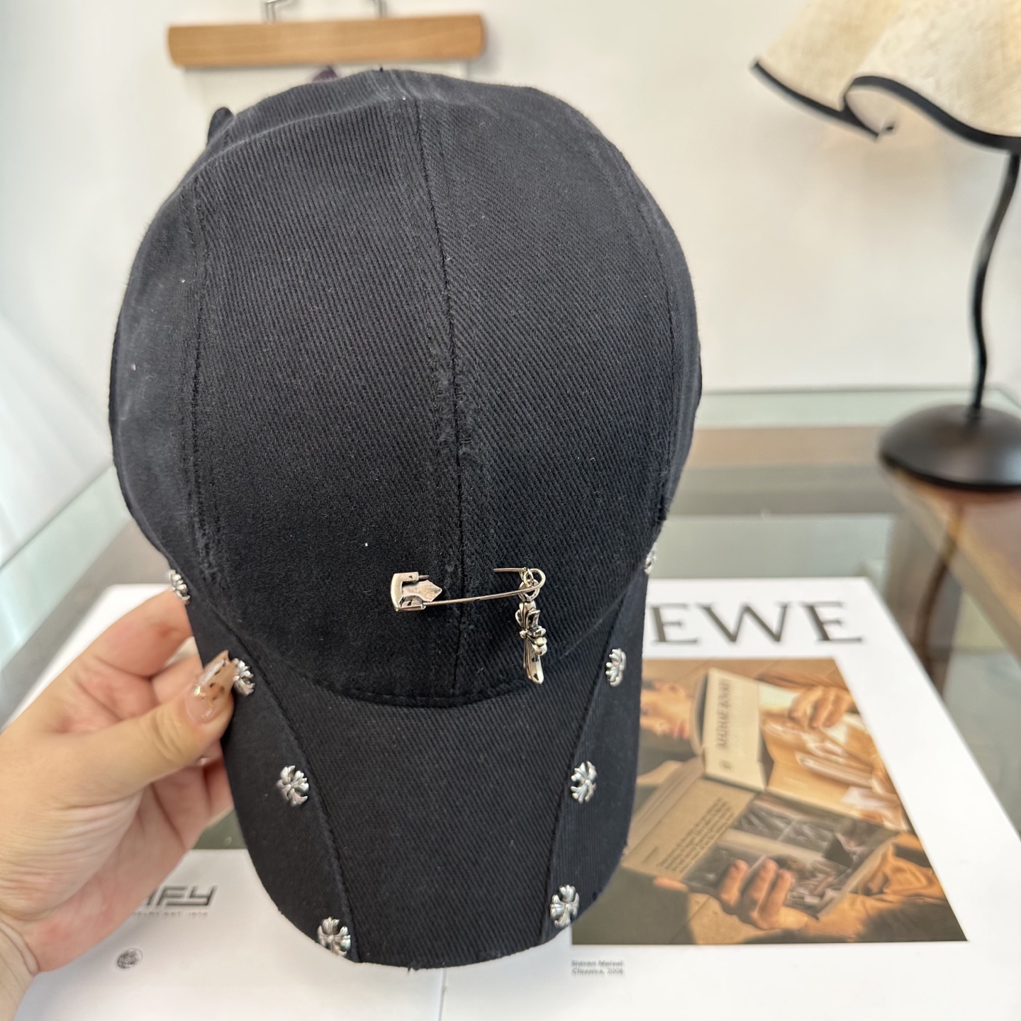 Chrome hearts 克罗心 新款十字架 高品质棒球帽，高端定制版！网红时尚博主同款！墙裂推荐！质