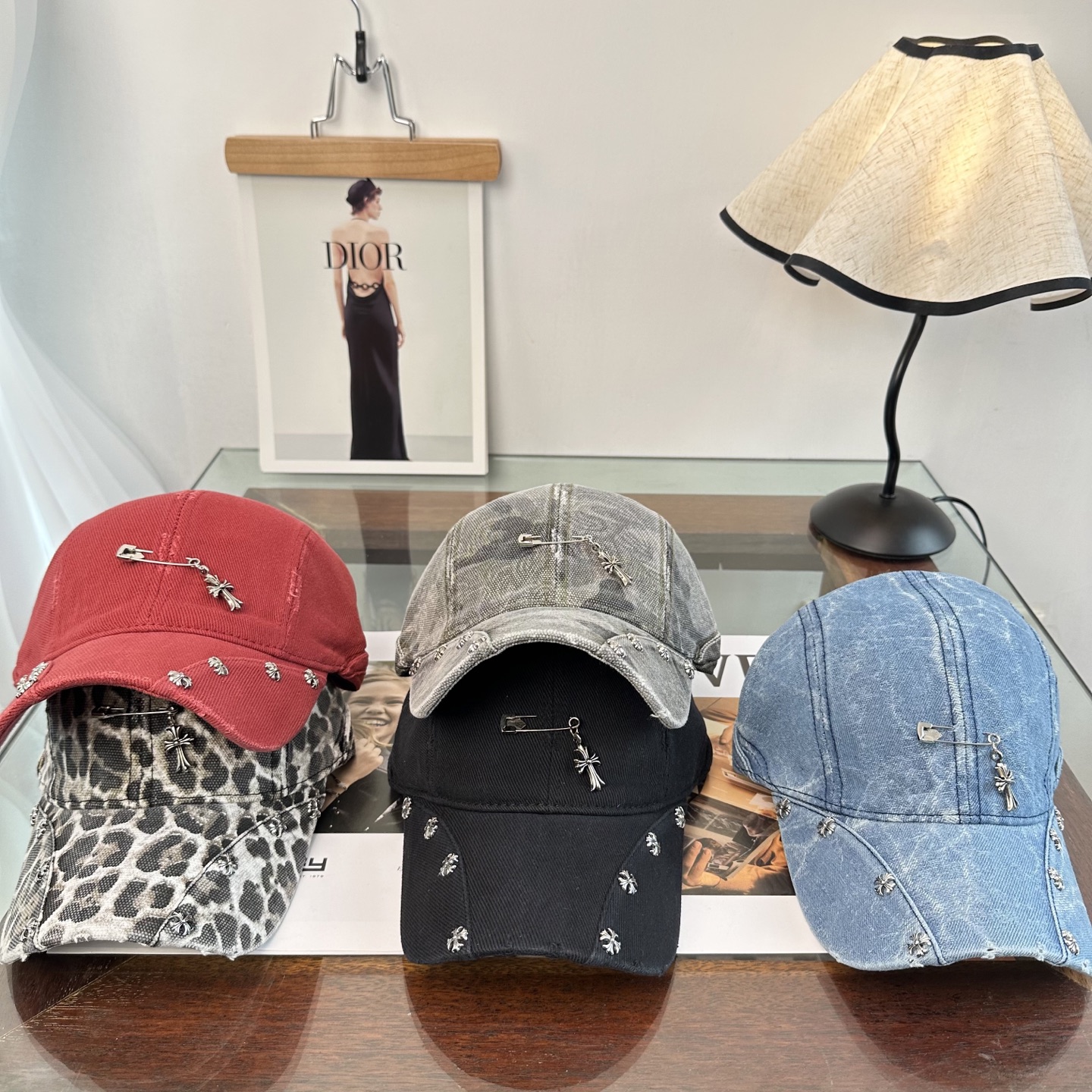 Chrome hearts 克罗心 新款十字架 高品质棒球帽，高端定制版！网红时尚博主同款！墙裂推荐！质