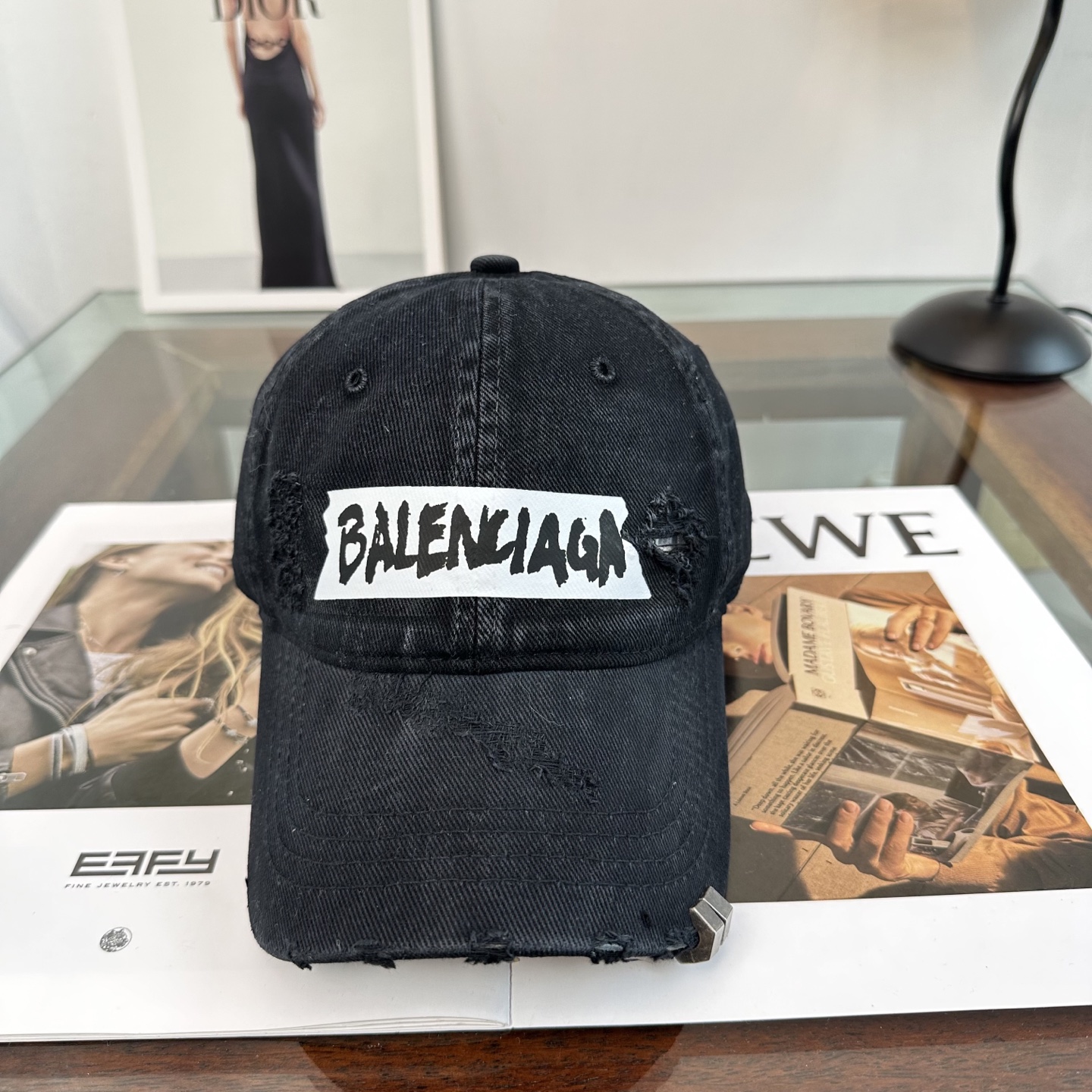 Balenciaga 新品Balenciaga 巴黎世家字母新款棒球帽