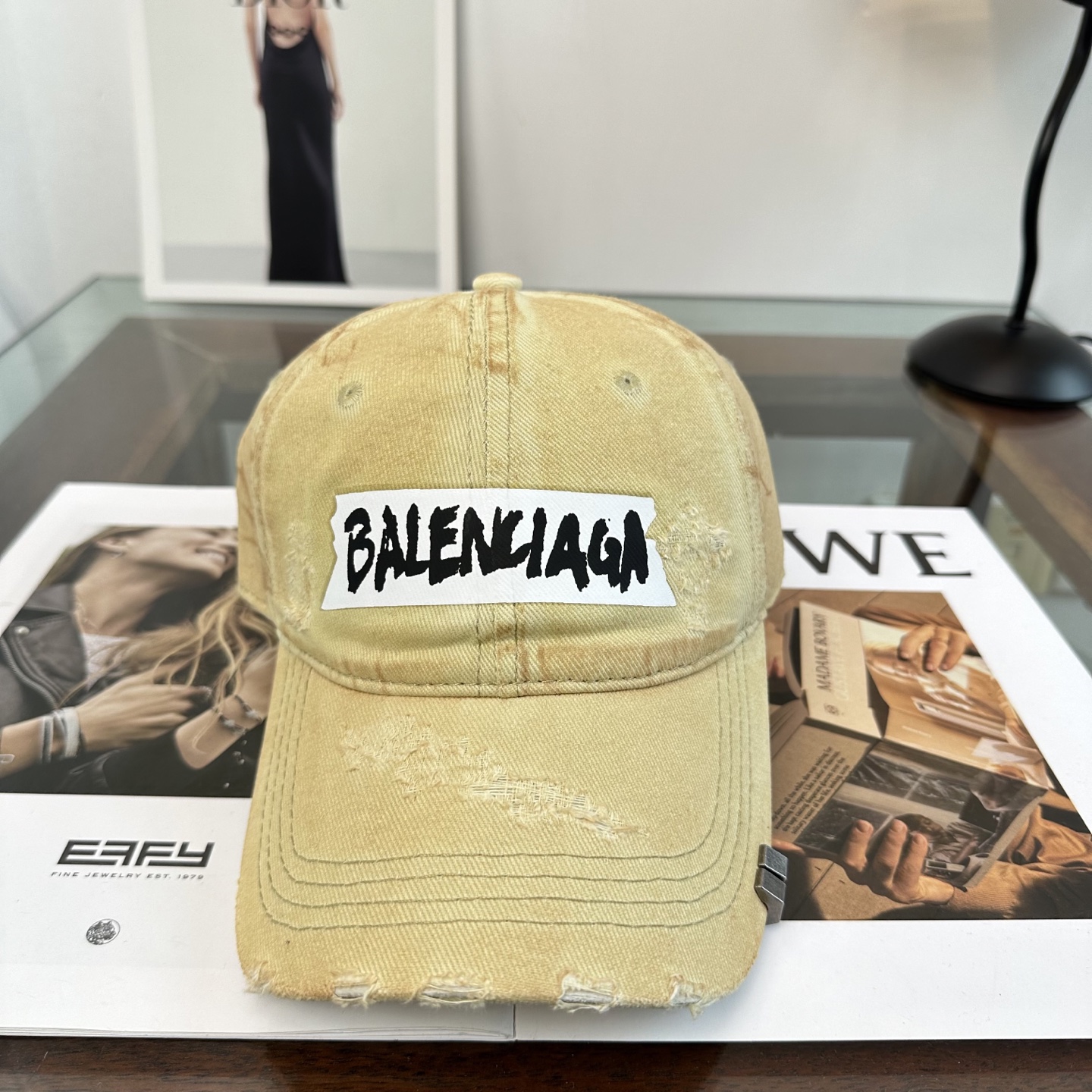 Balenciaga 新品Balenciaga 巴黎世家字母新款棒球帽