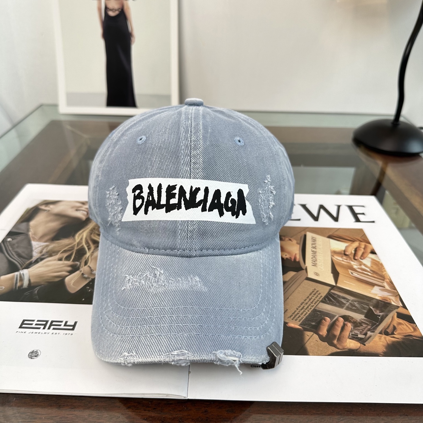 Balenciaga 新品Balenciaga 巴黎世家字母新款棒球帽