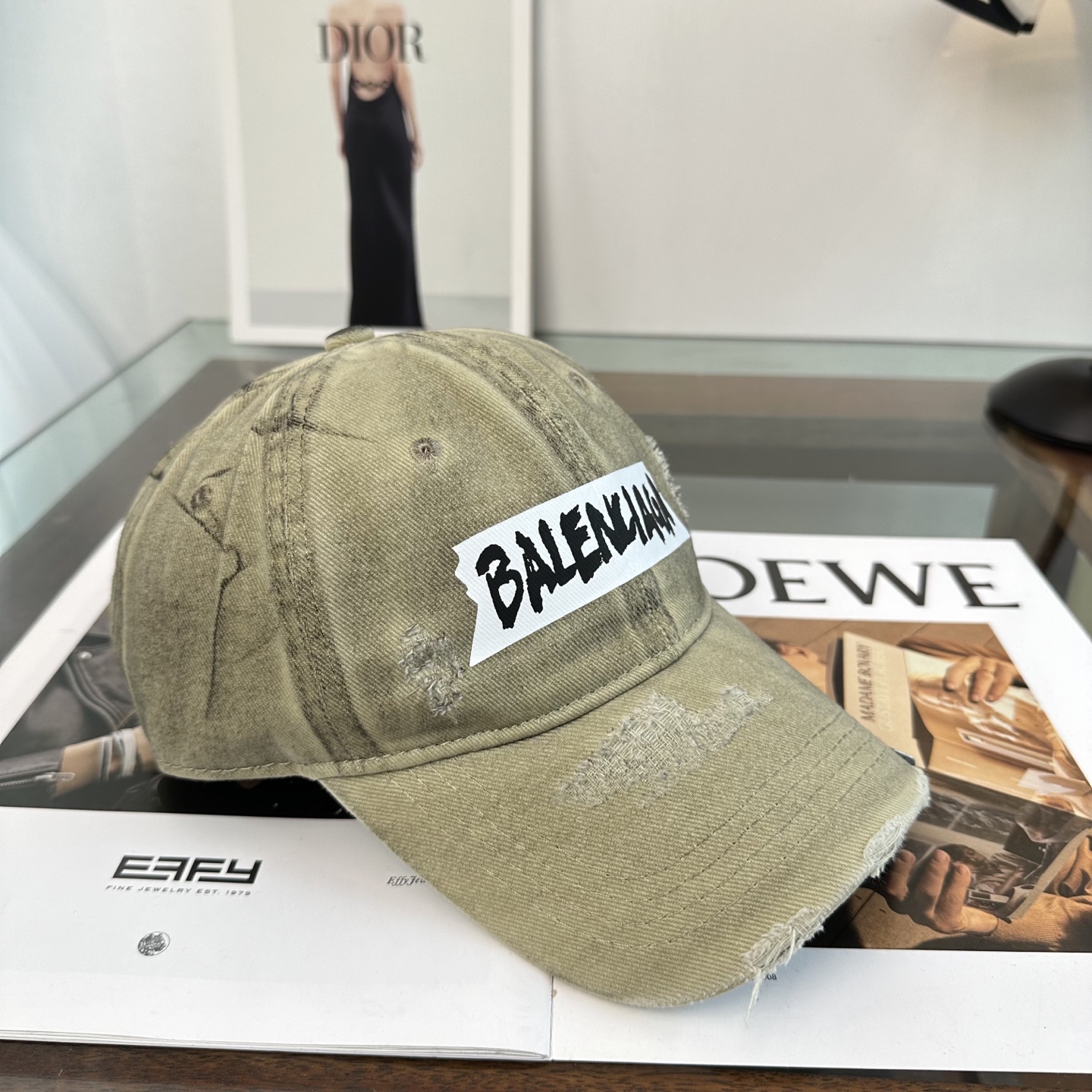 Balenciaga 新品Balenciaga 巴黎世家字母新款棒球帽