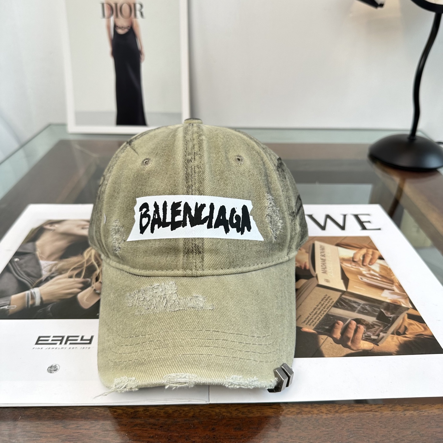 Balenciaga 新品Balenciaga 巴黎世家字母新款棒球帽
