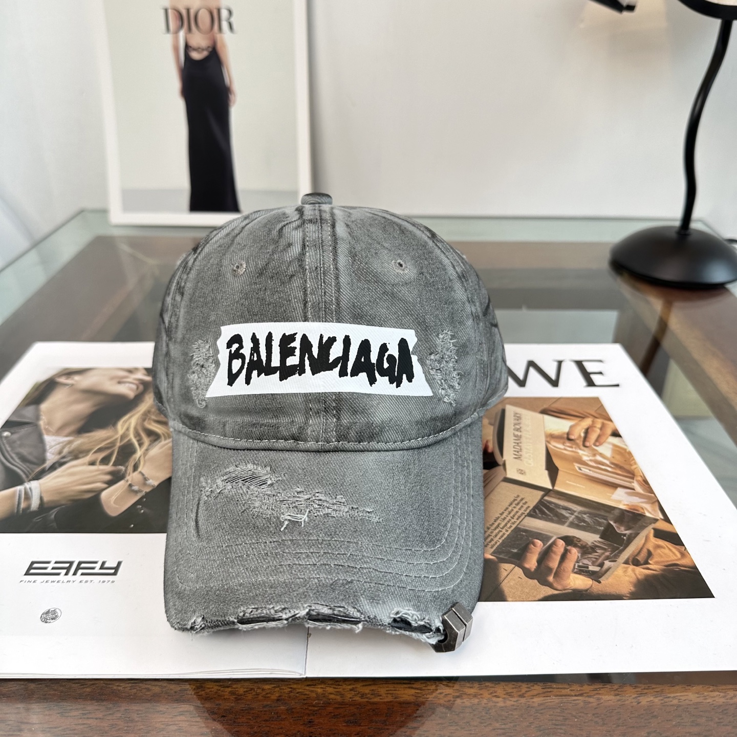 Balenciaga 新品Balenciaga 巴黎世家字母新款棒球帽