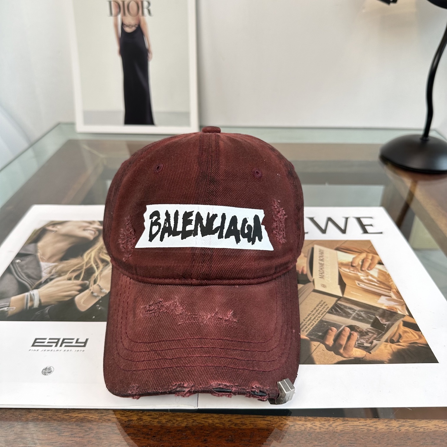 Balenciaga 新品Balenciaga 巴黎世家字母新款棒球帽